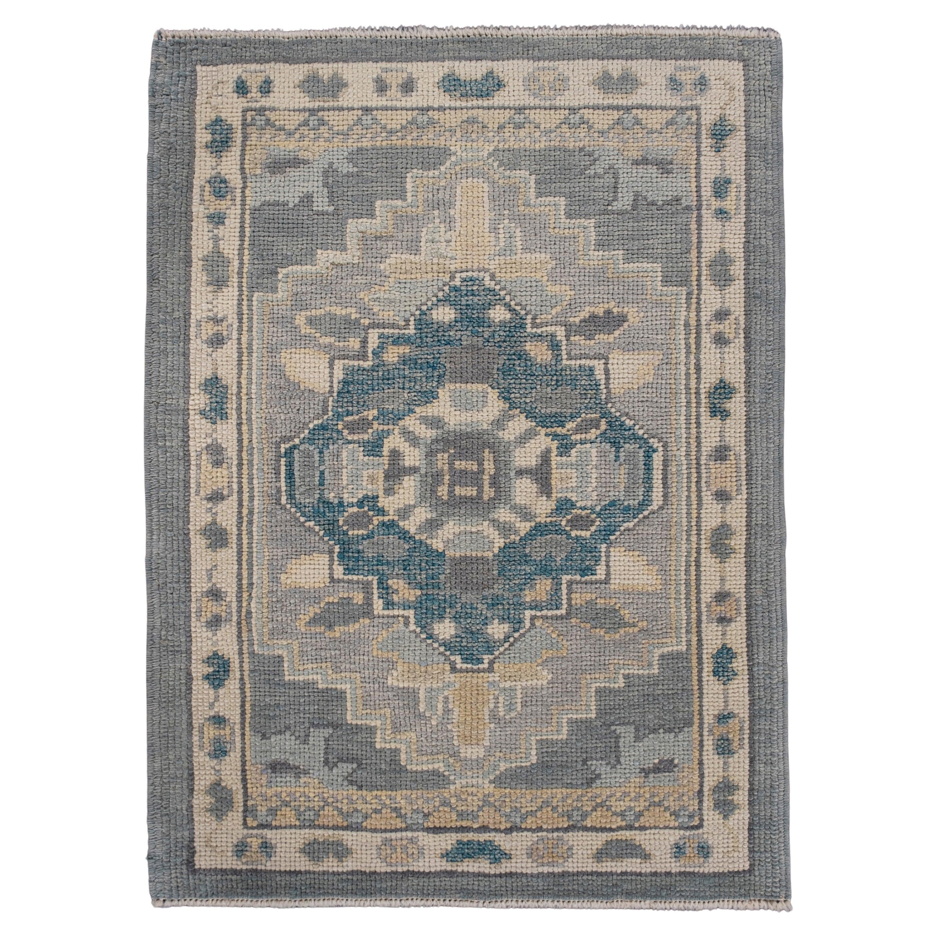 Tapis turc Oushak 2'3" x 3'1" n° 11494