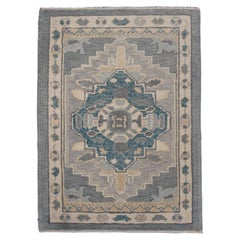 Tapis turc Oushak 2'3" x 3'1" n° 11494