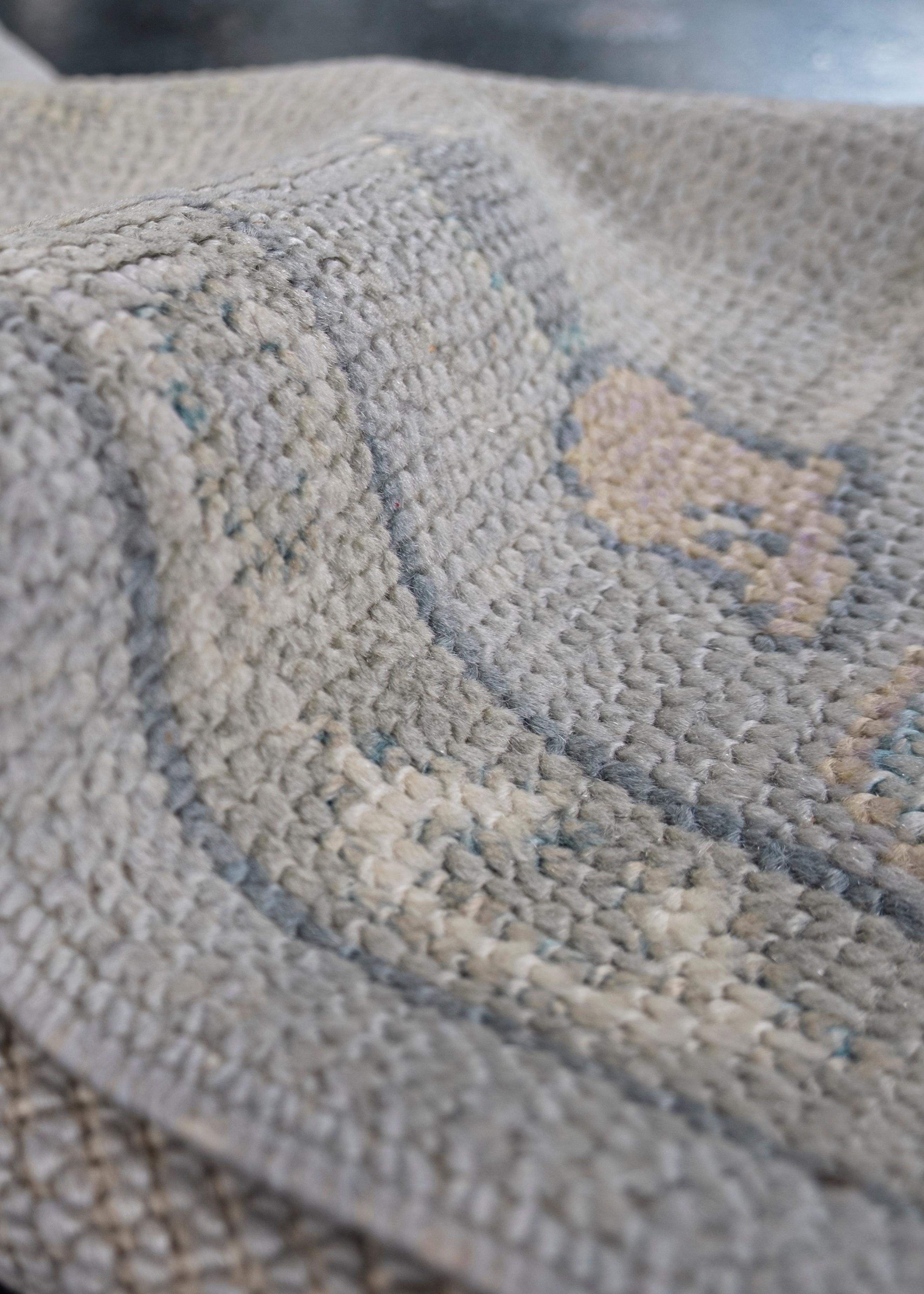 XXIe siècle et contemporain Tapis turc Oushak 2'3