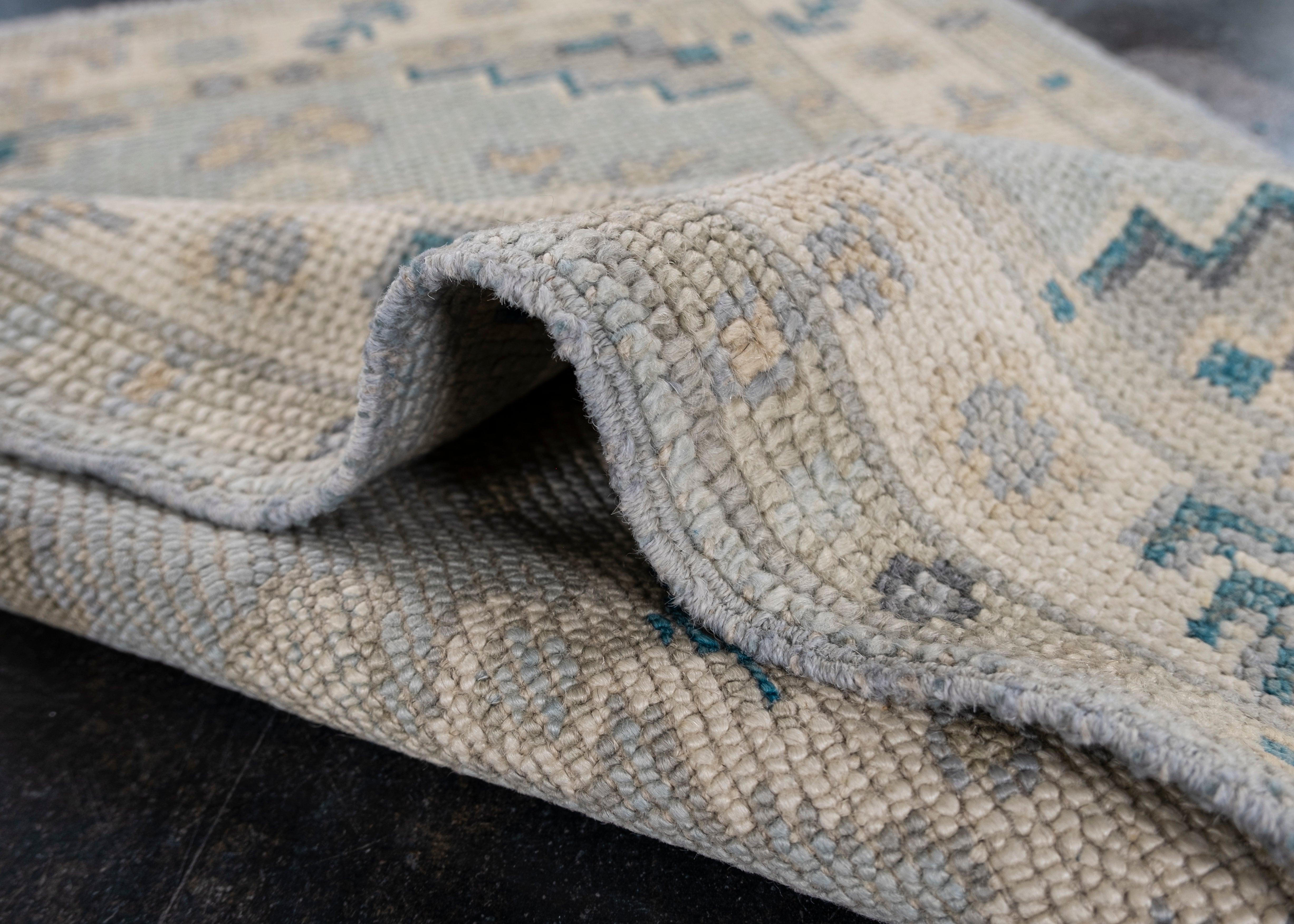 Contemporary Turkish Oushak Rug 2'3