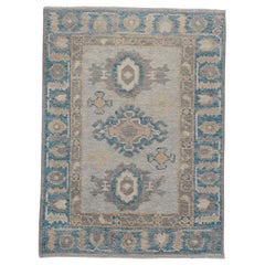 Alfombra turca Oushak 2'4" x 3'1" #11521