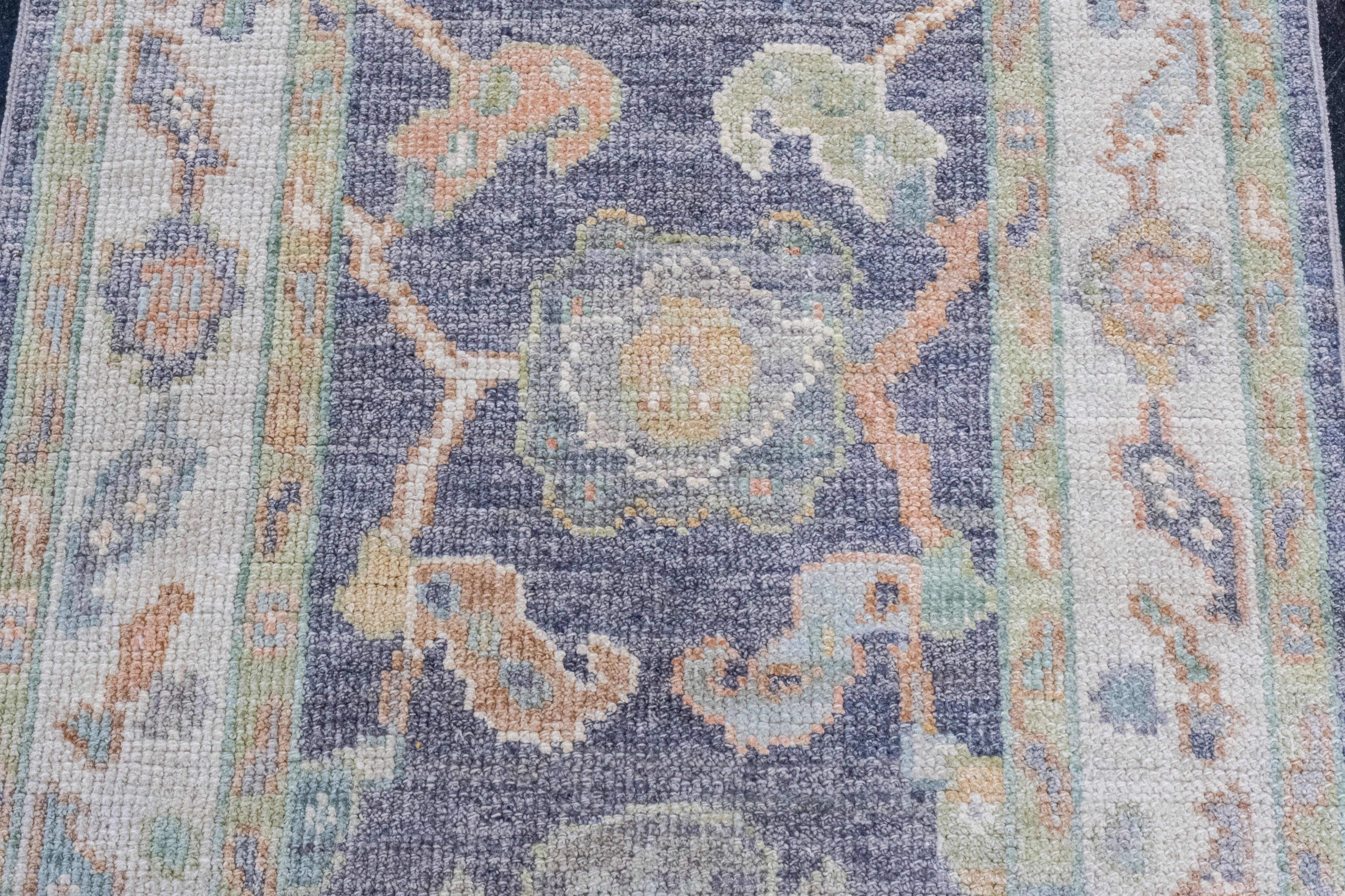 Türkischer Oushak-Teppich 2'5