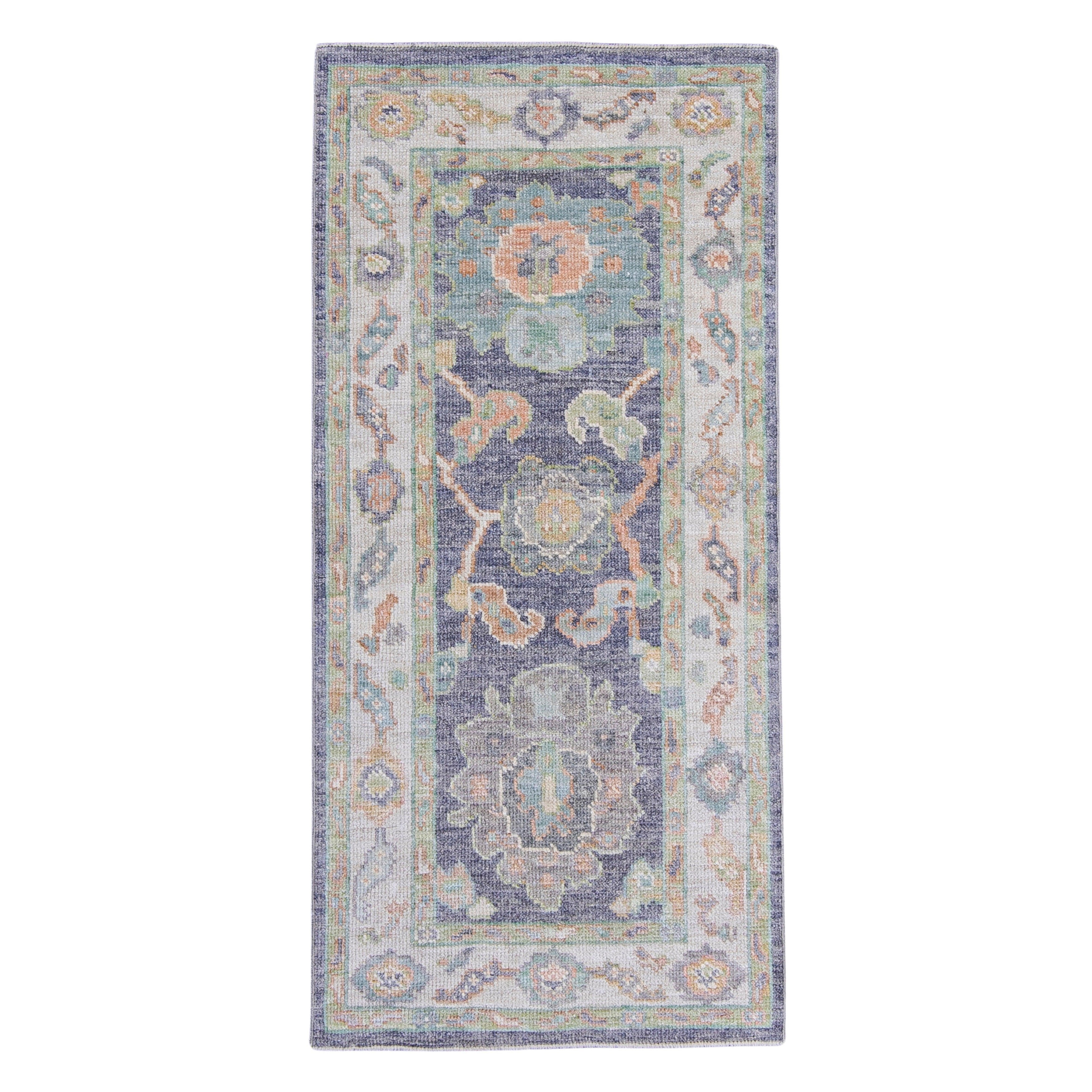Türkischer Oushak-Teppich 2'5" x 5'1" #16428