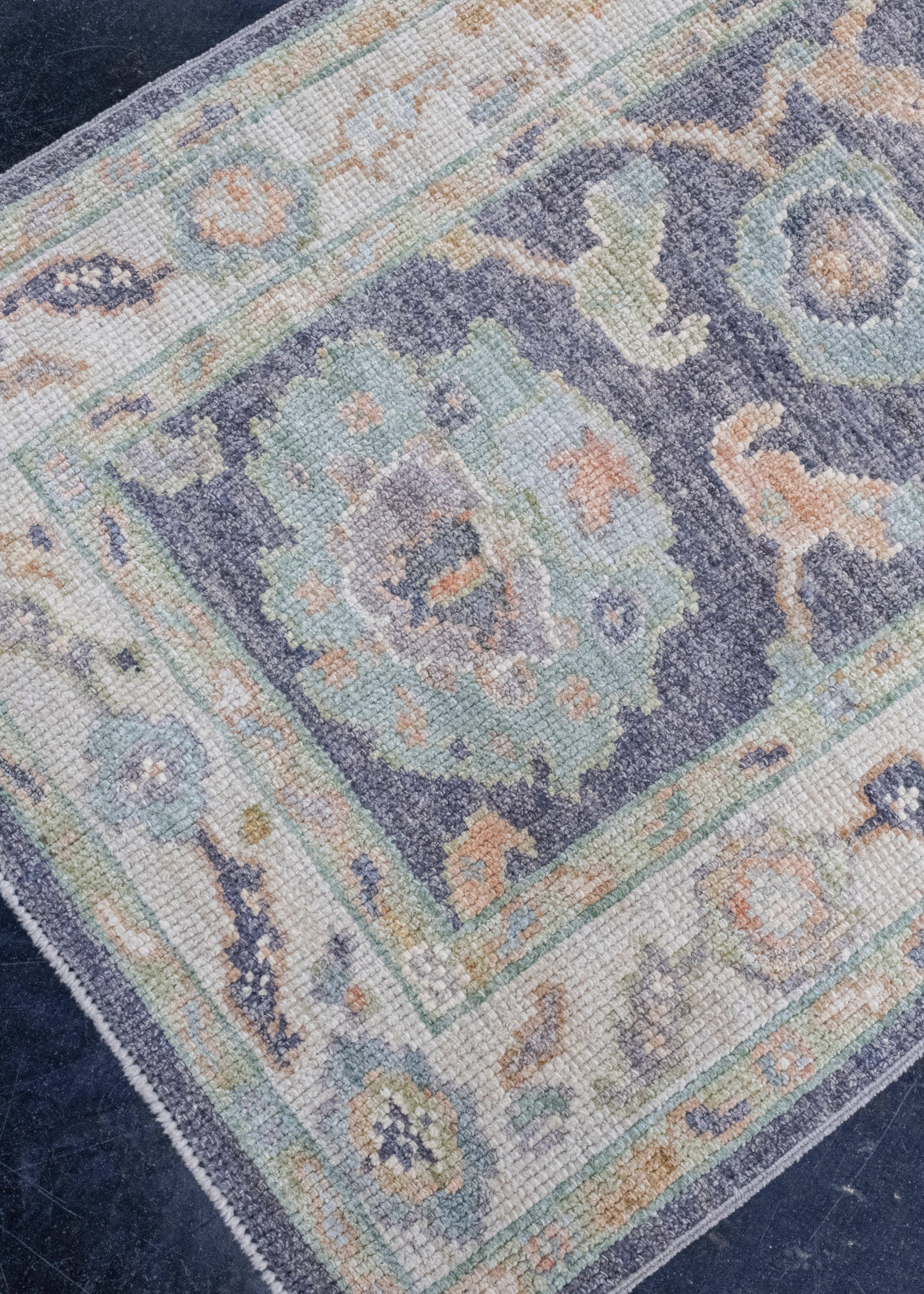 Turc Tapis turc Oushak 2'5