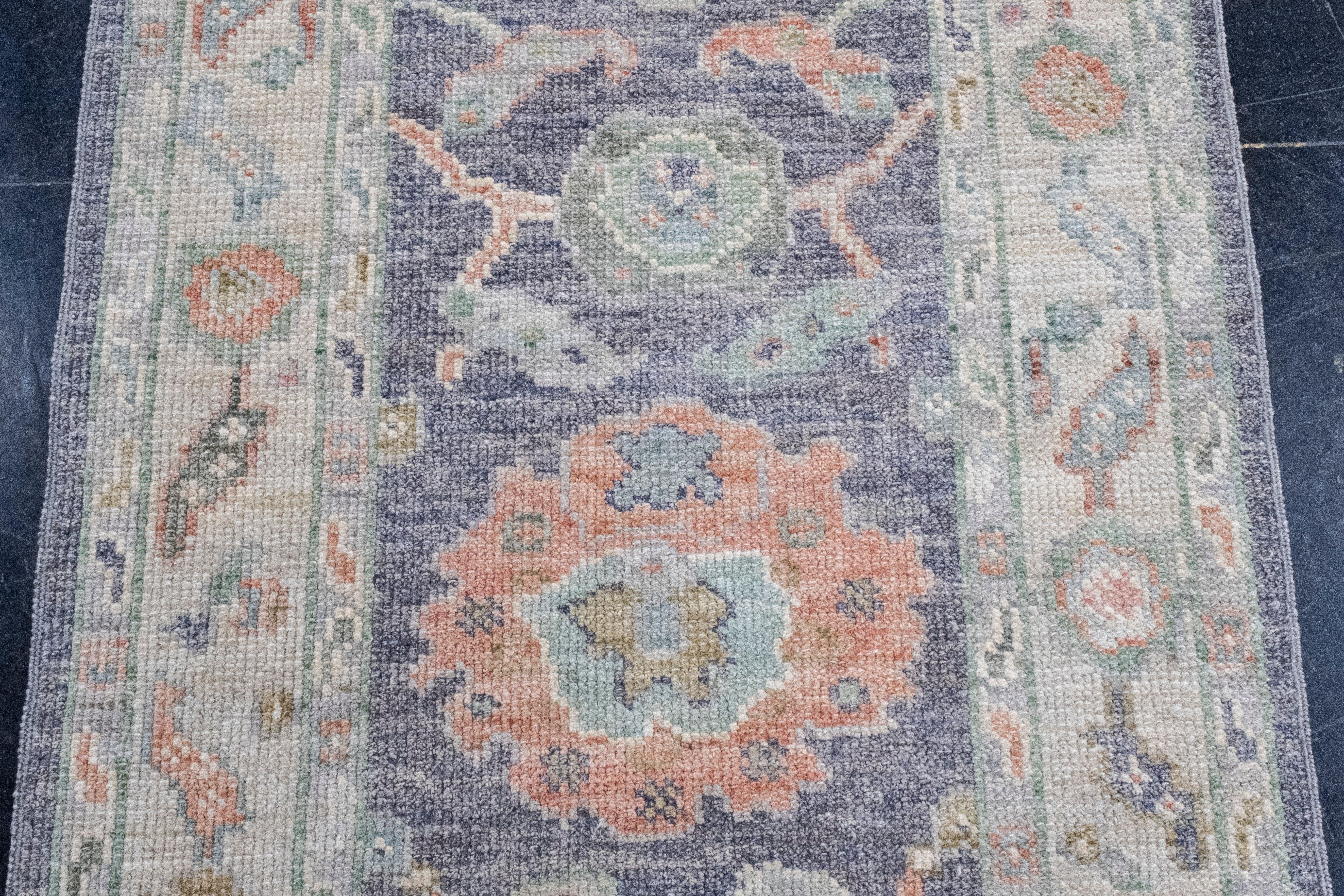 Türkischer Oushak-Teppich 2'5