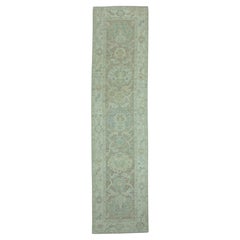 Turkish Oushak Rug 2'6" x 10' #19266