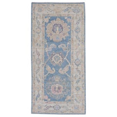 Tappeto Oushak turco 2'6" x 5'1" #16194