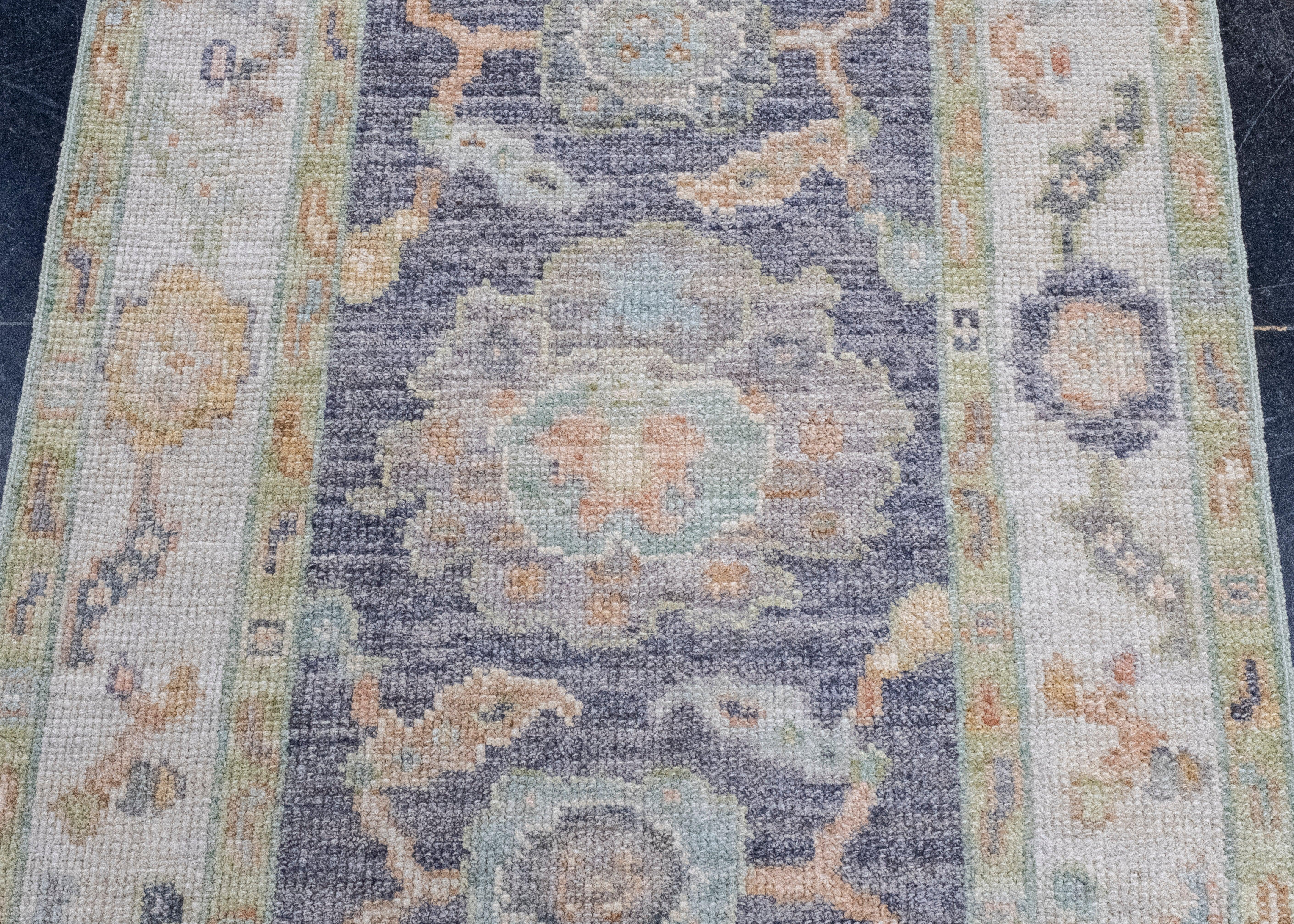 Türkischer Oushak-Teppich 2'6