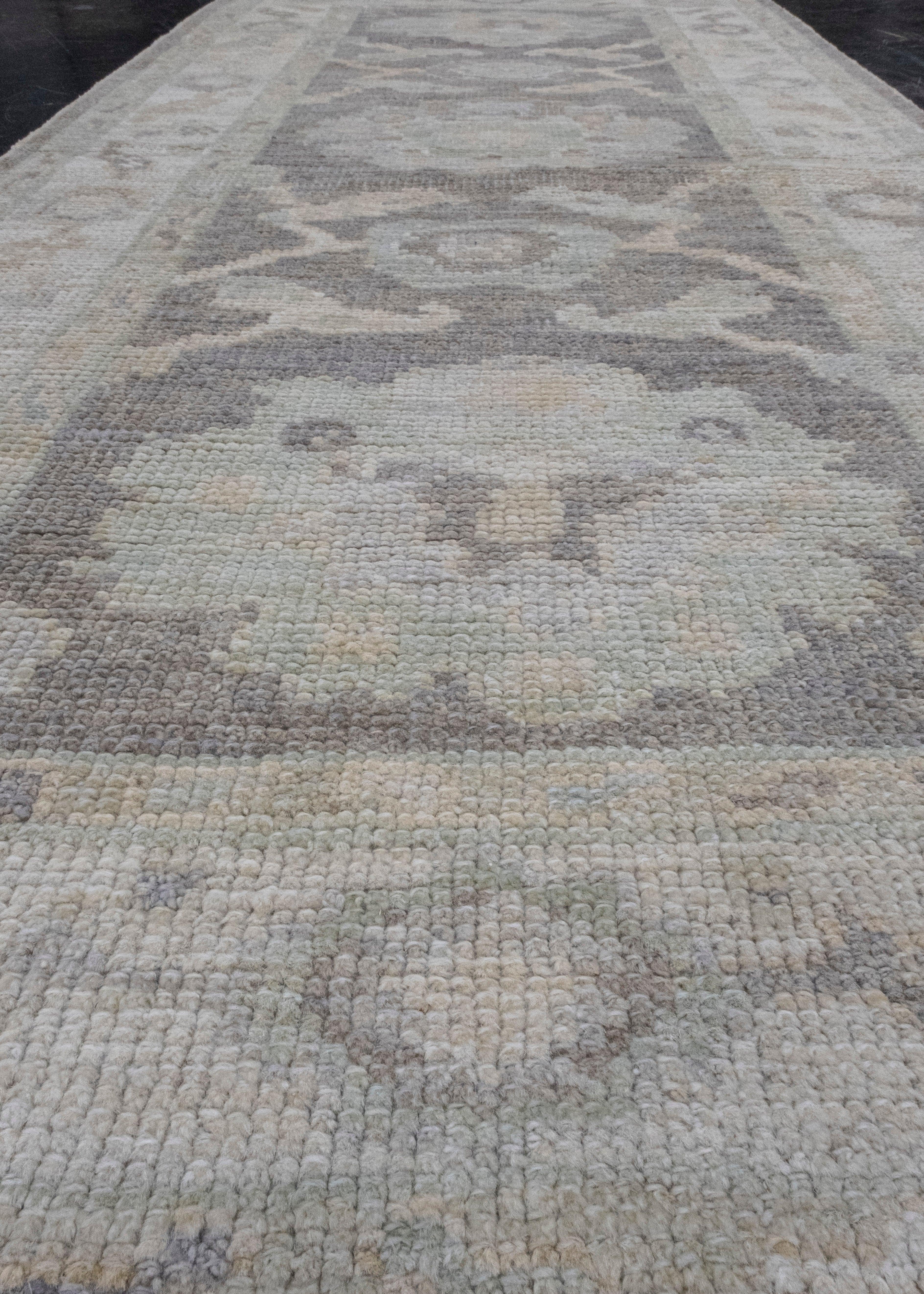 Alfombra turca Oushak 2'6
