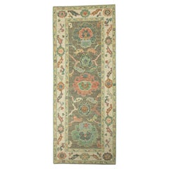Turkish Oushak Rug 2'6" x 6'3" #20258