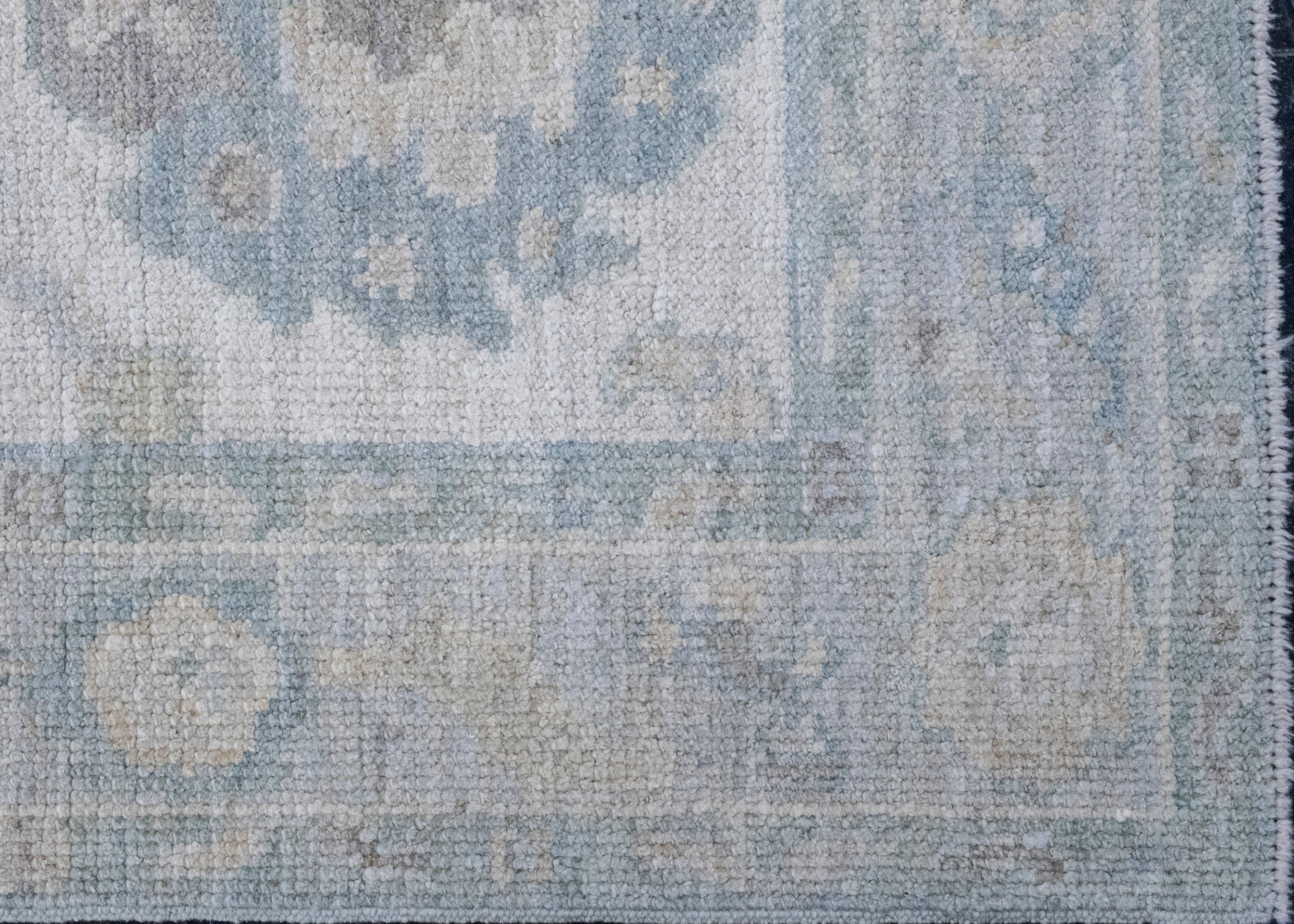 Turkish Oushak Rug 2'6
