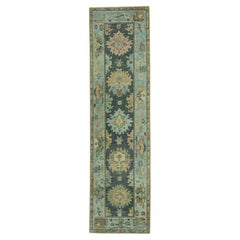 Turkish Oushak Rug 2'7" x 9'9" #19204