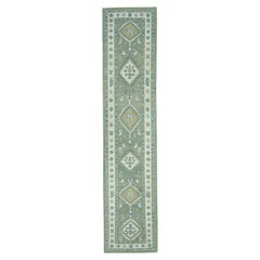 Turkish Oushak Rug 2'8" x 12'10" #19177