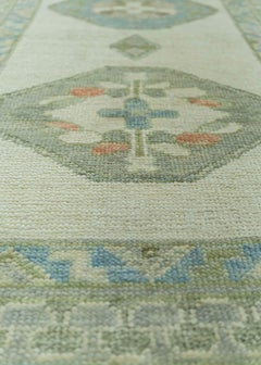 Tapis turc d'Oushak 86 cm x 3,8 m #19215