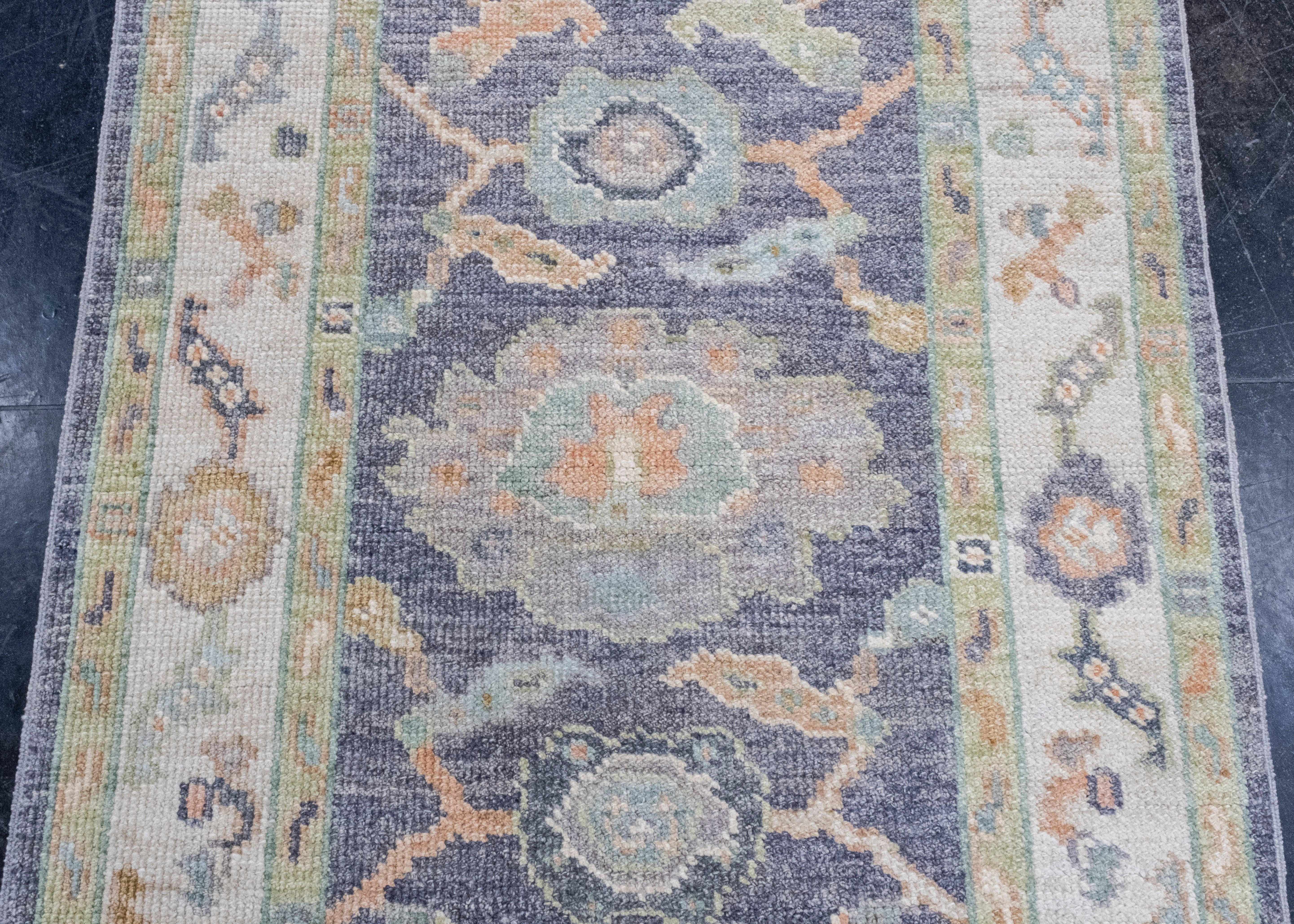 Türkischer Oushak-Teppich 2'8