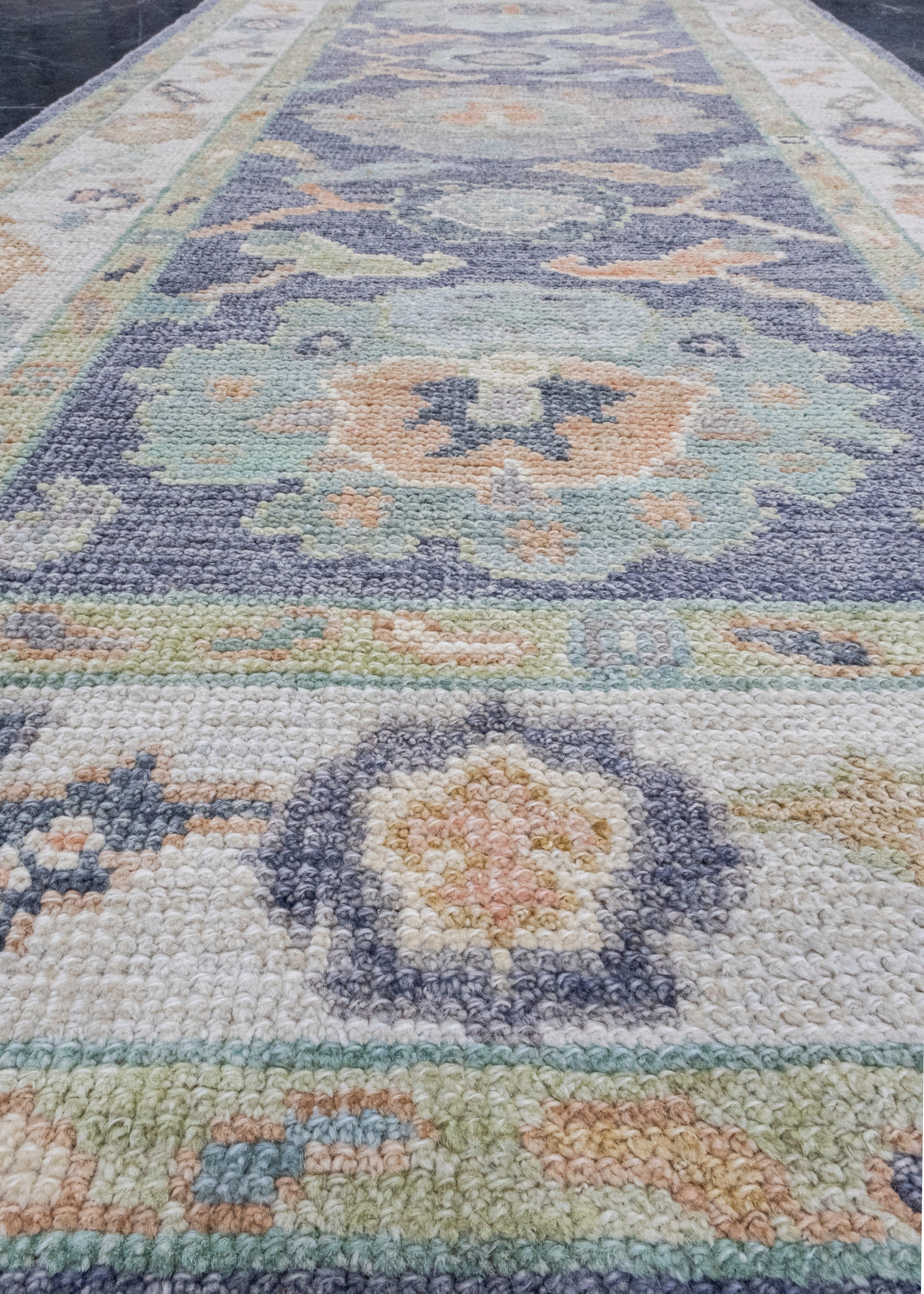 Türkischer Oushak-Teppich 2'8