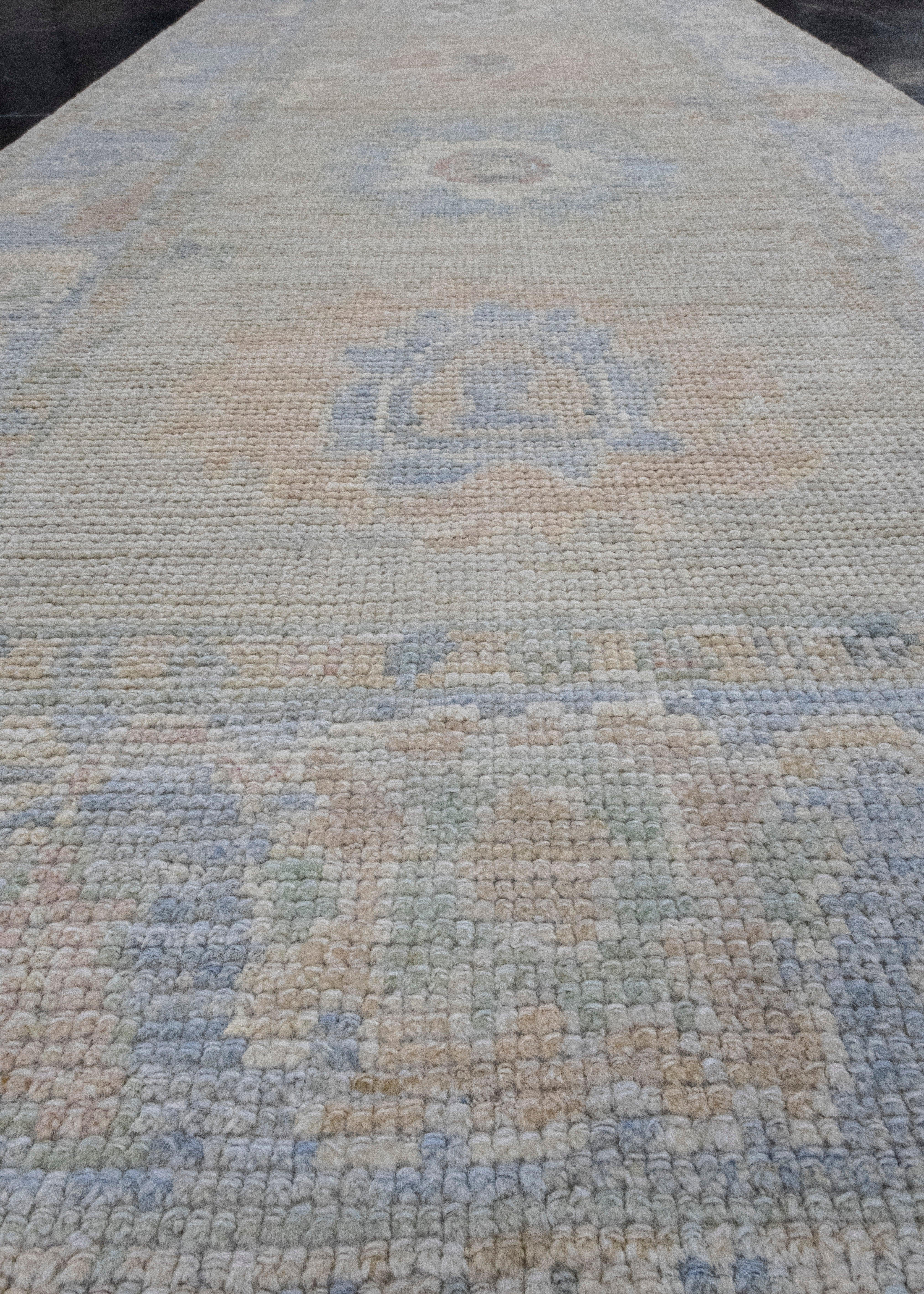Turkish Oushak Rug 2'8