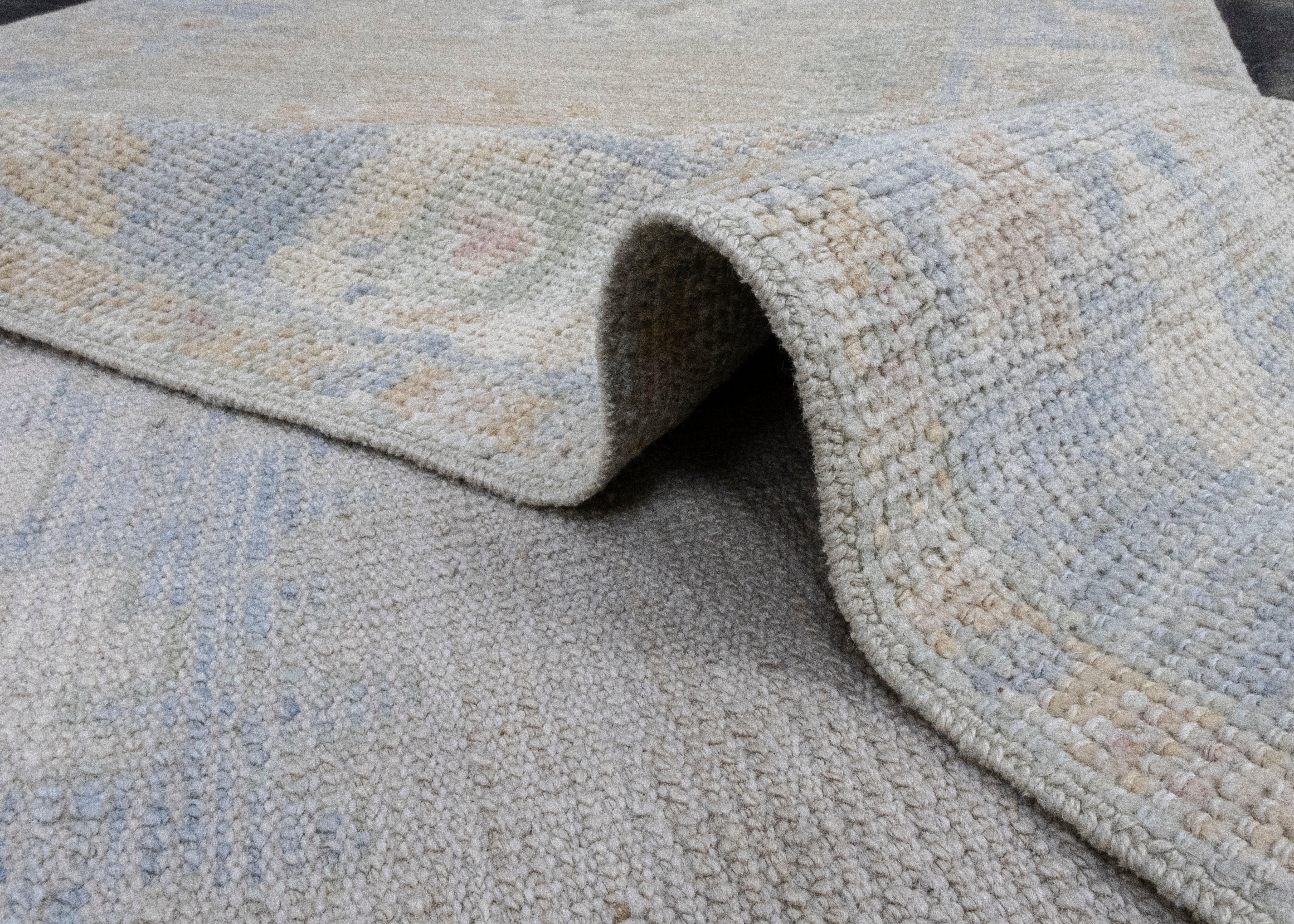 Turkish Oushak Rug 2'8