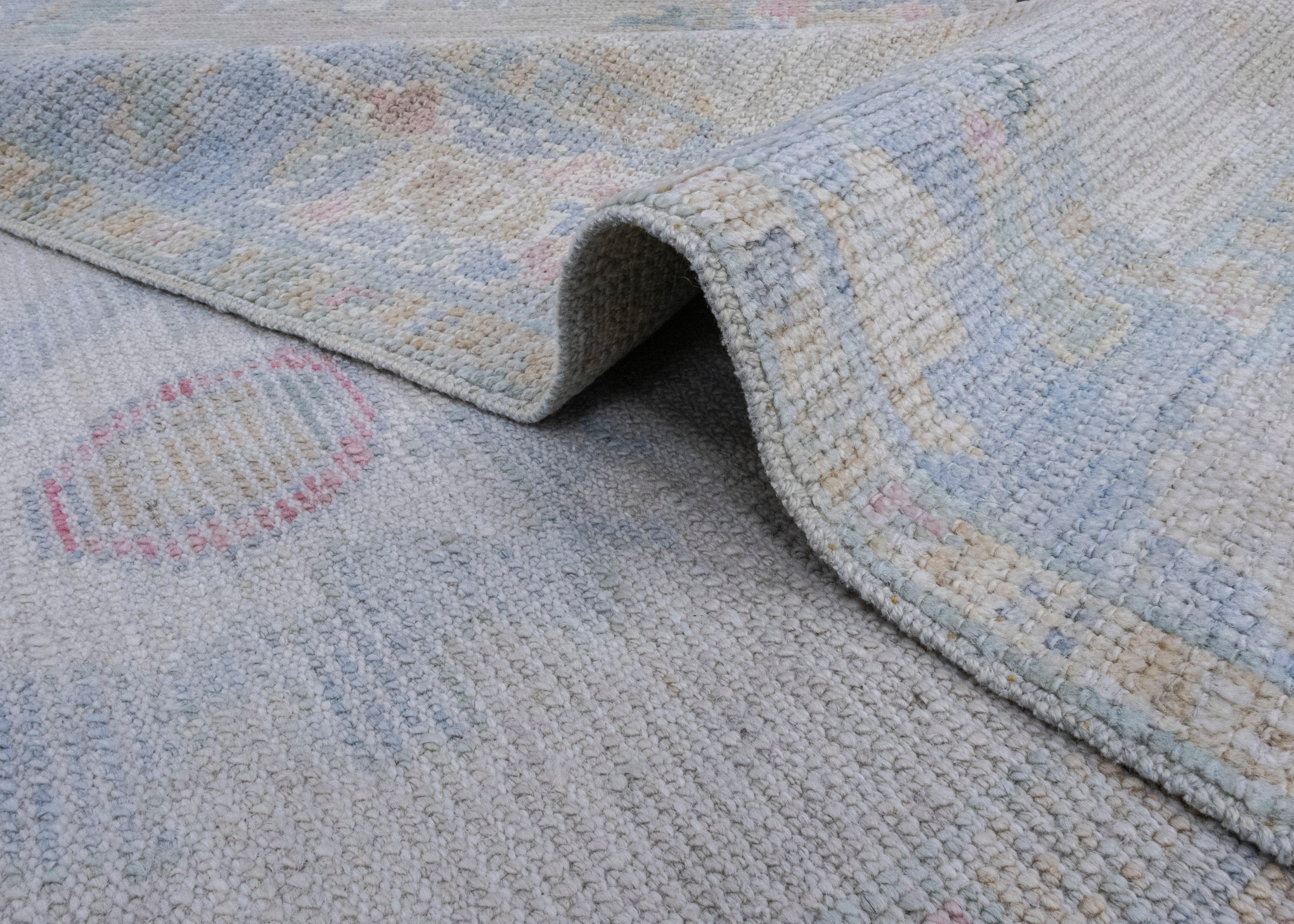Turkish Oushak Rug 2'8