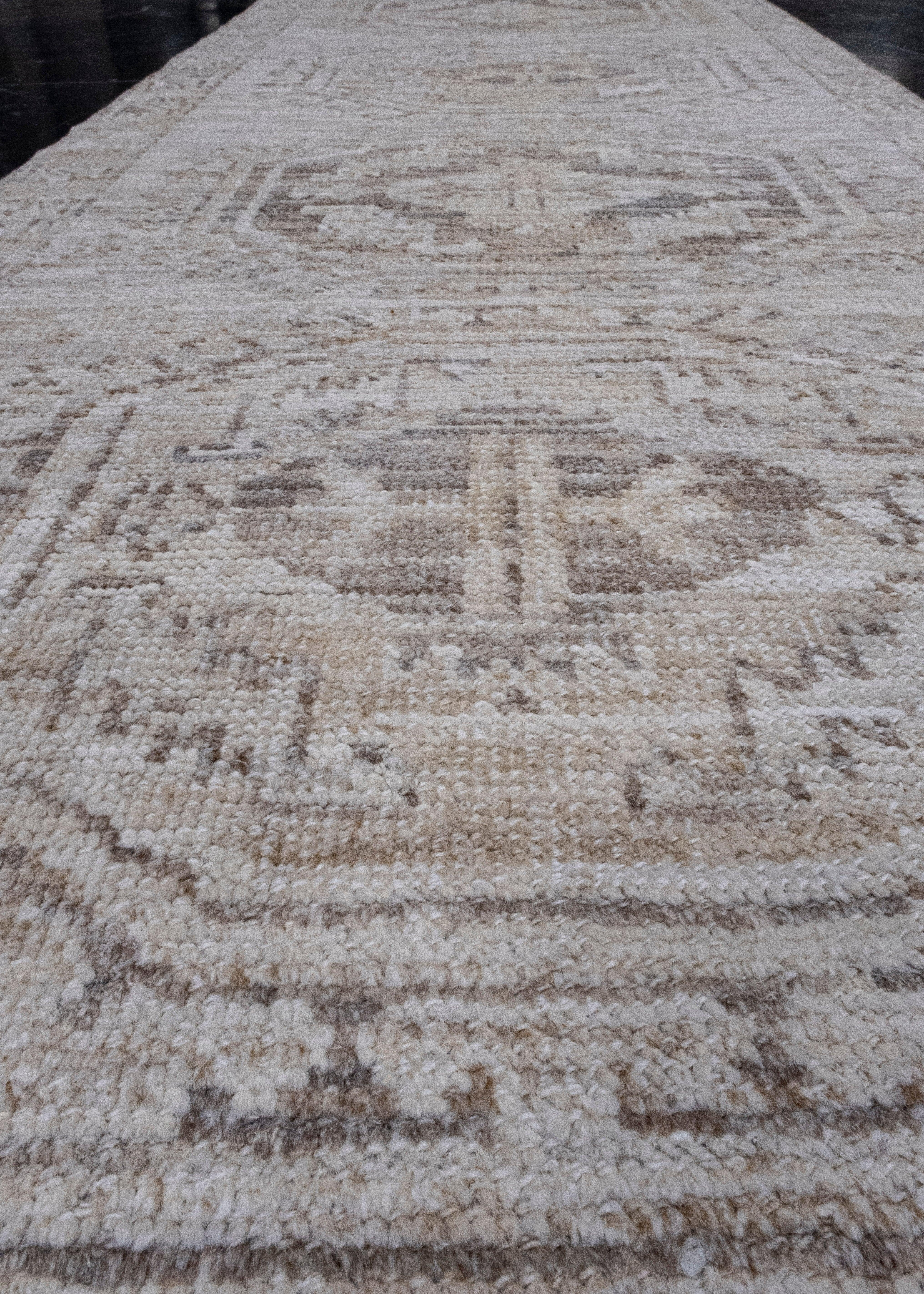 Turkish Oushak Rug 2'8