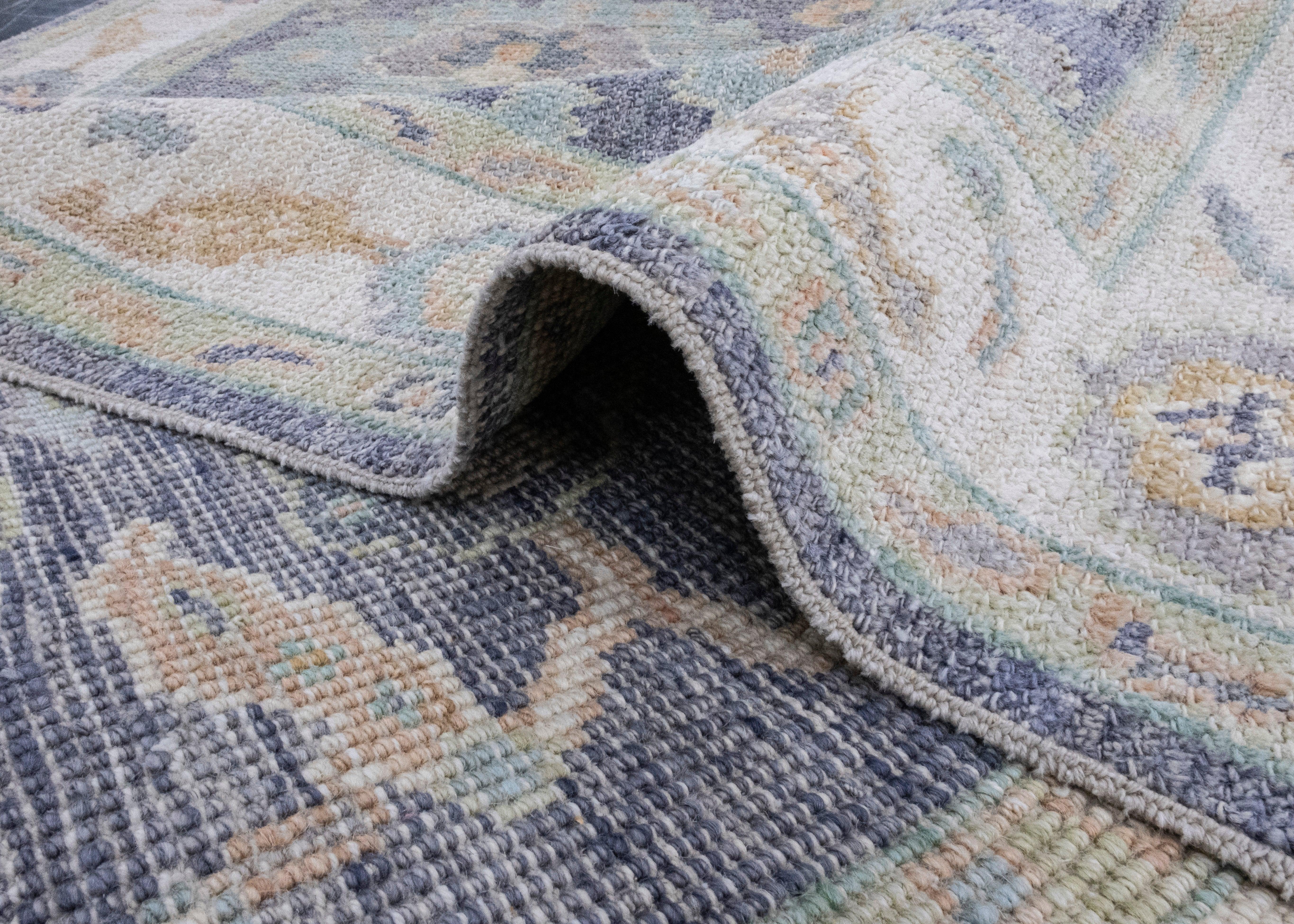Turkish Oushak Rug 2'9