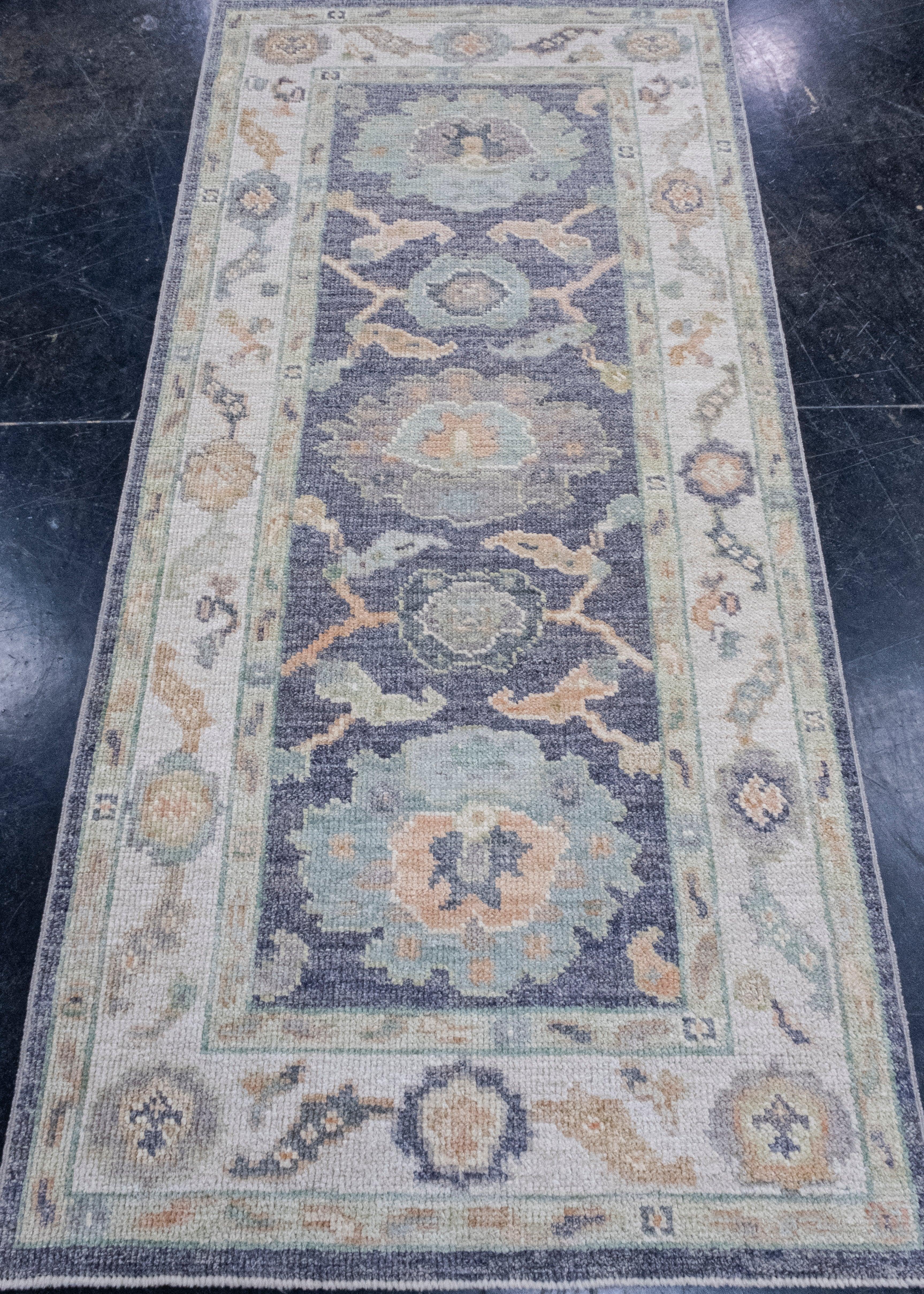 Tapis turc Oushak 2'9