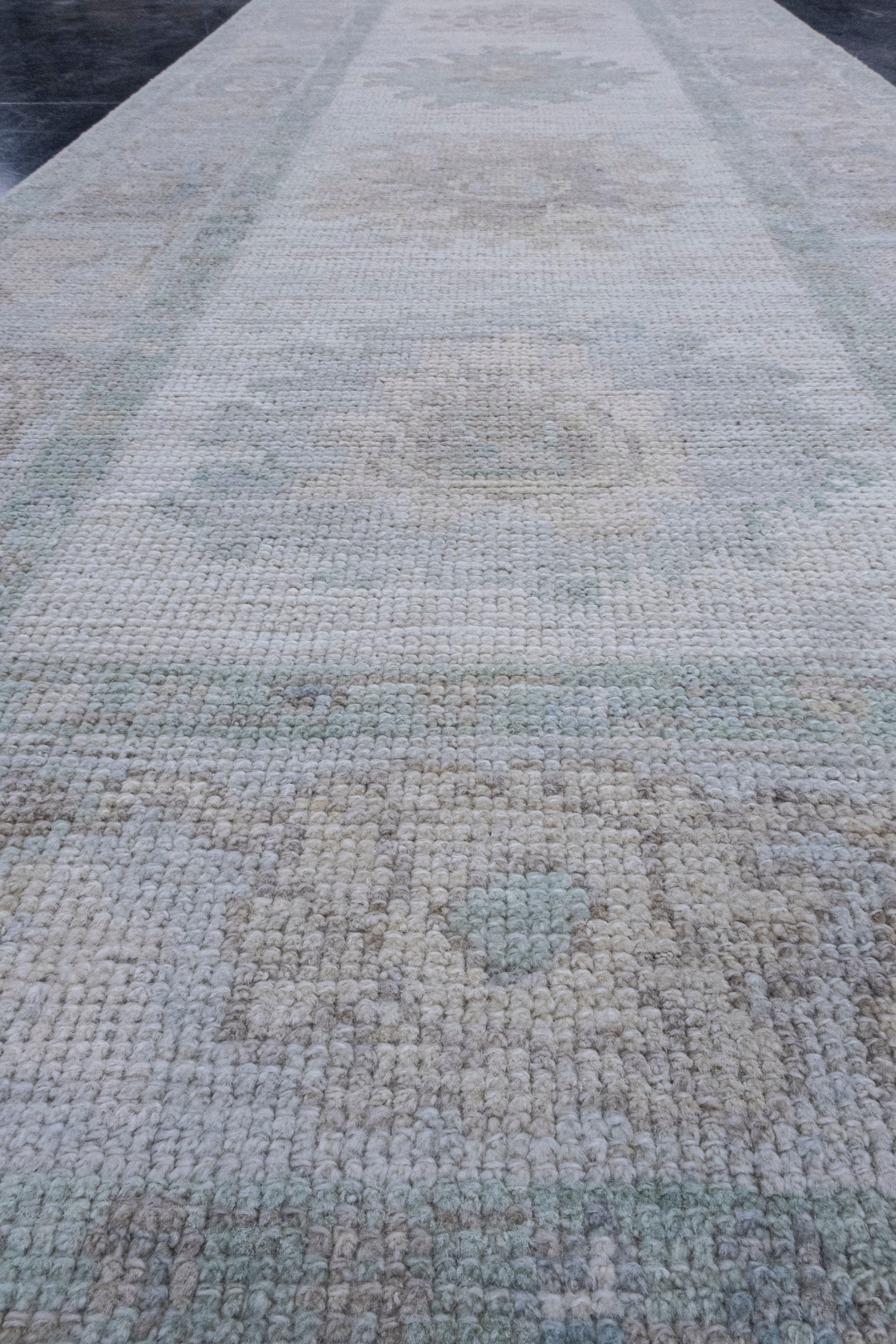 Alfombra turca Oushak 2'9