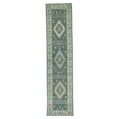 Turkish Oushak Rug 3' x 12'5" #19150