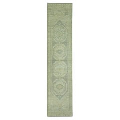 Turkish Oushak Rug 3' x 13'2" #19408
