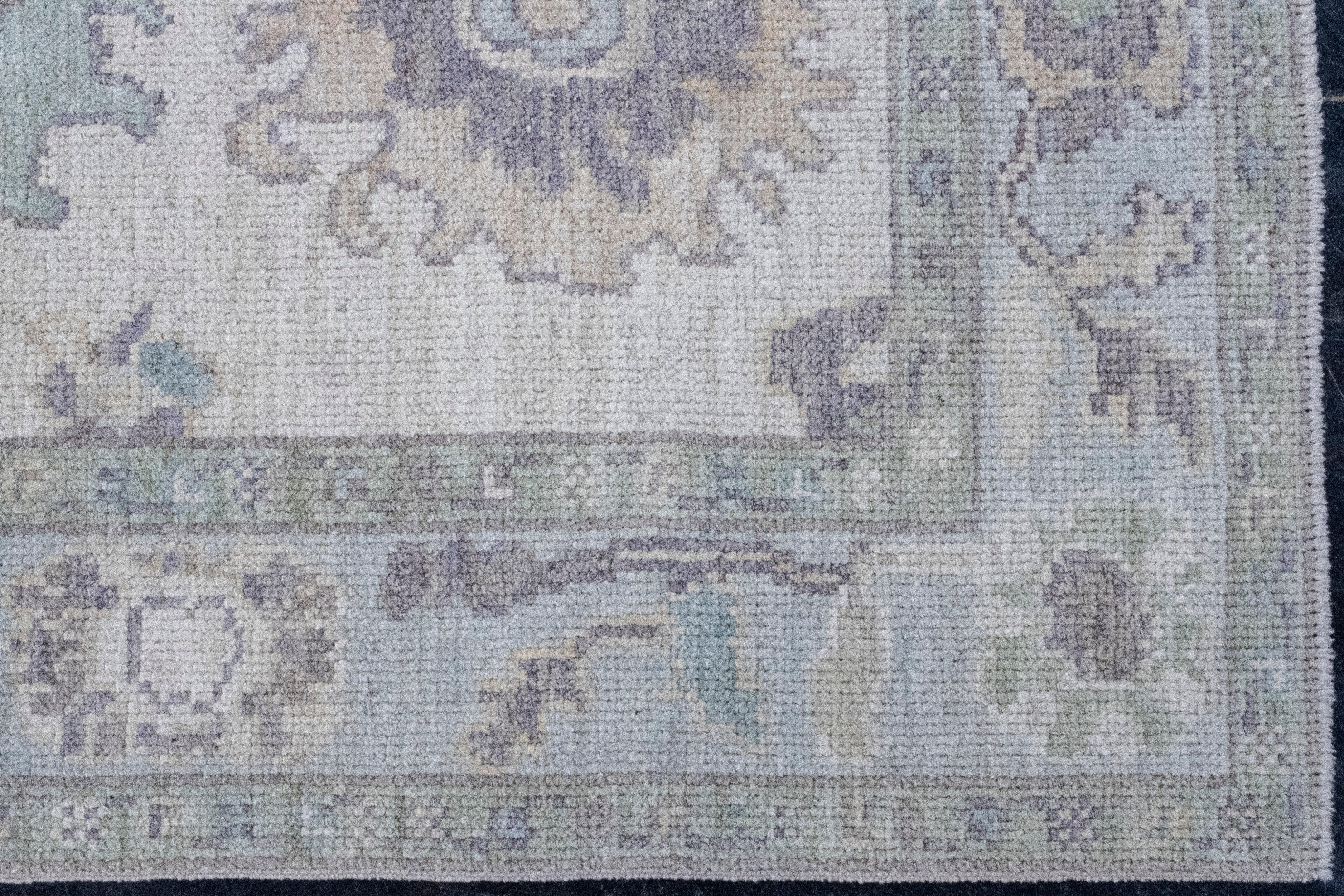 Türkischer Oushak-Teppich 3' x 4'11