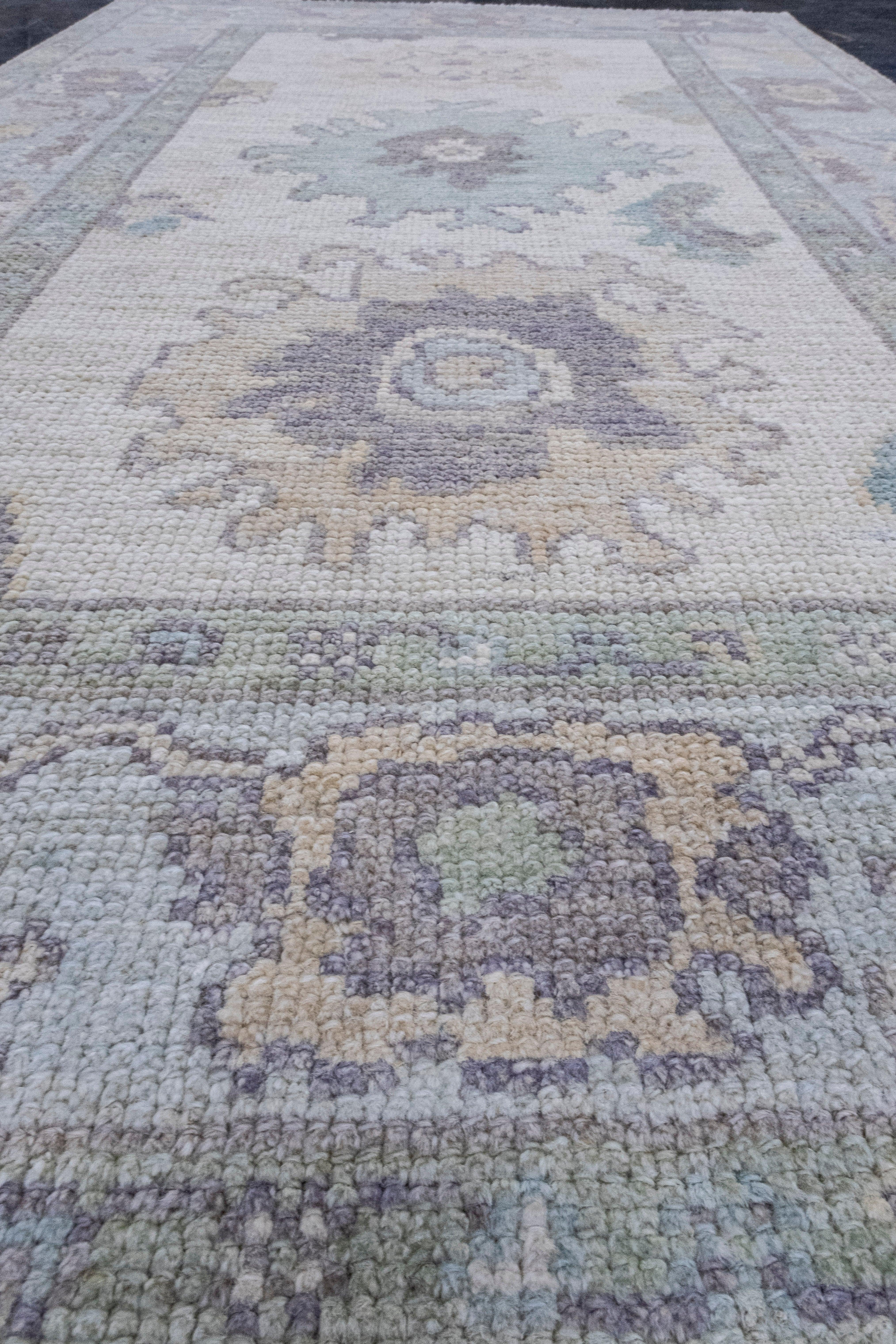 Türkischer Oushak-Teppich 3' x 4'11
