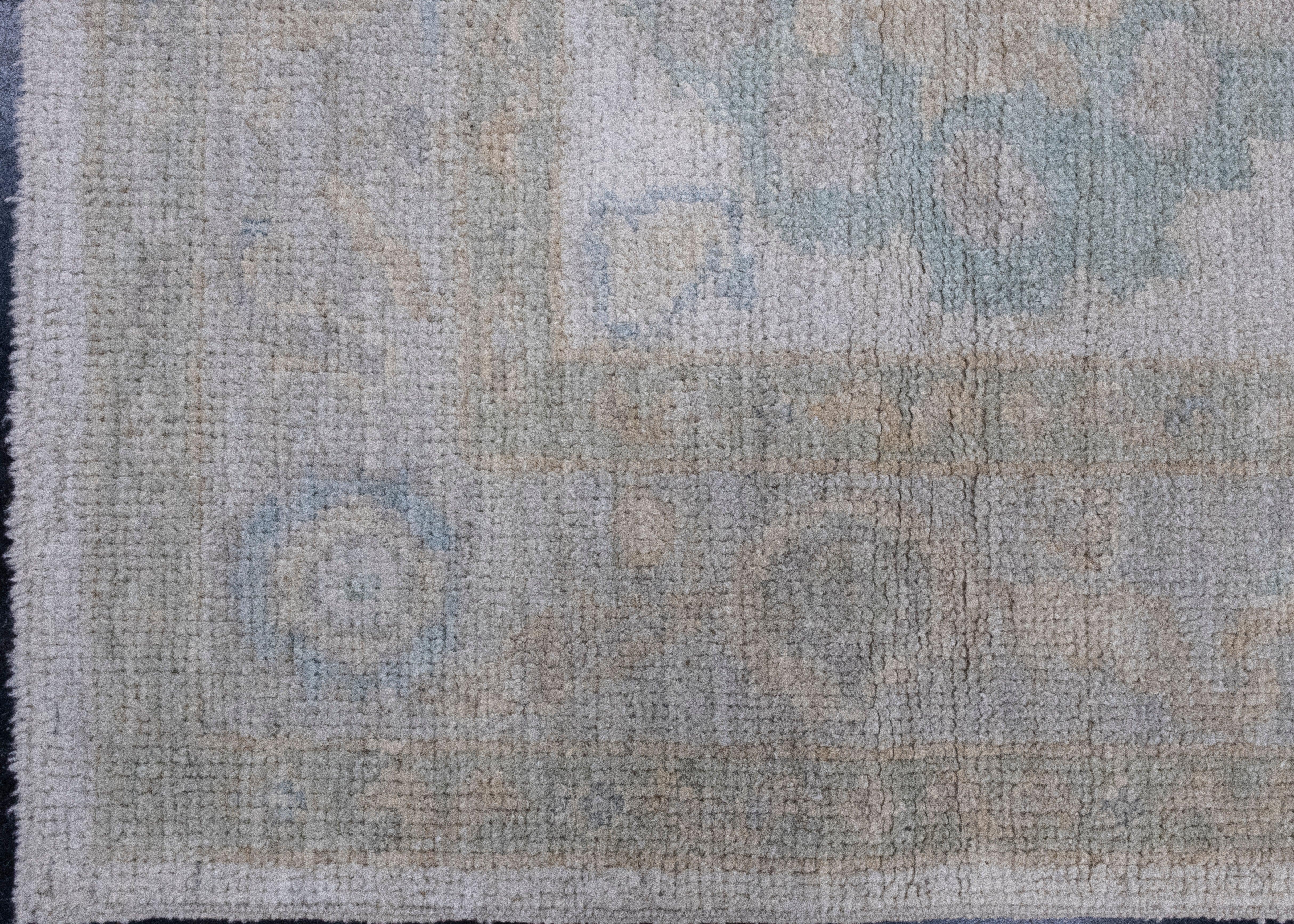 Türkischer Oushak-Teppich 3' x 4'9