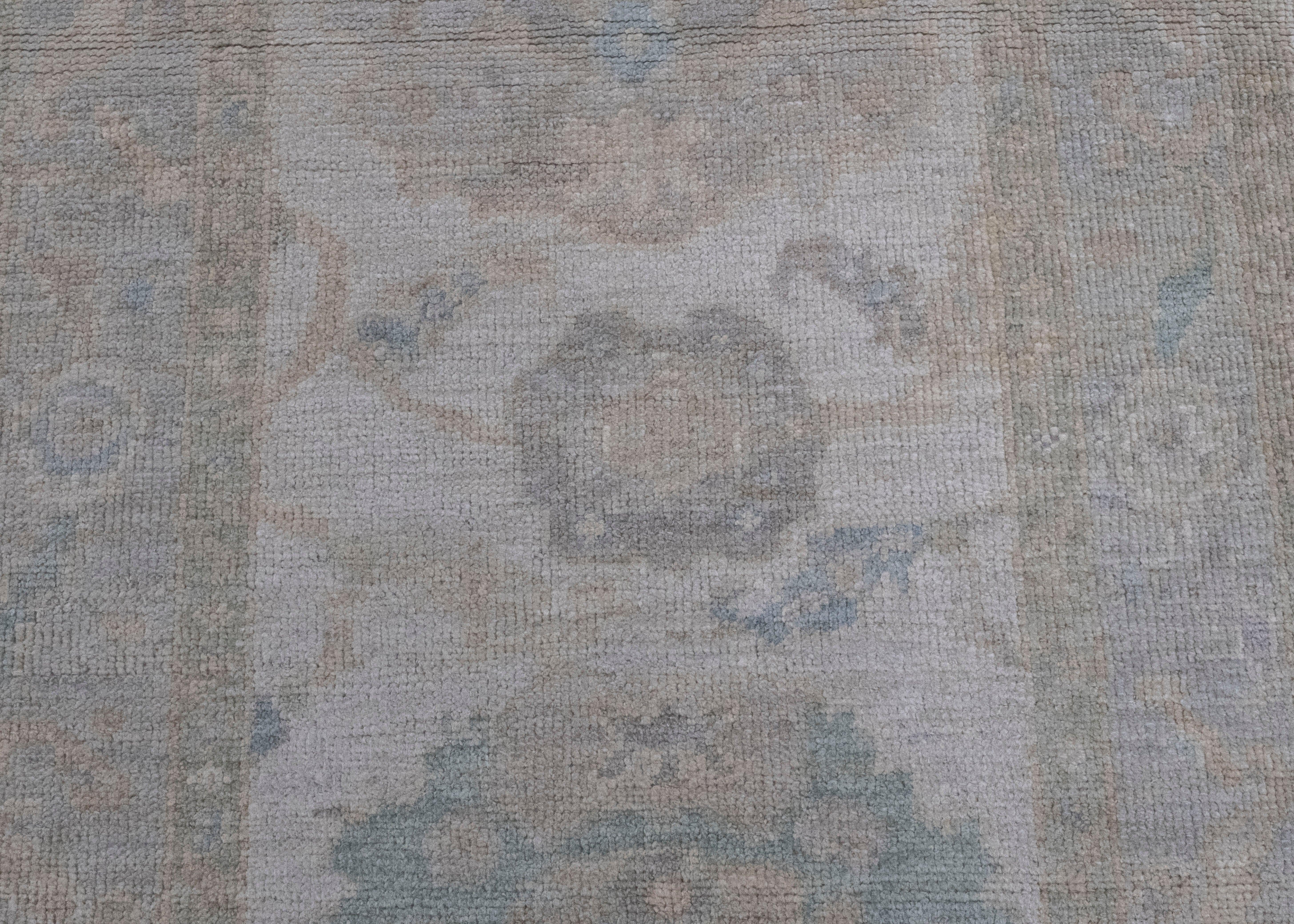 Türkischer Oushak-Teppich 3' x 4'9