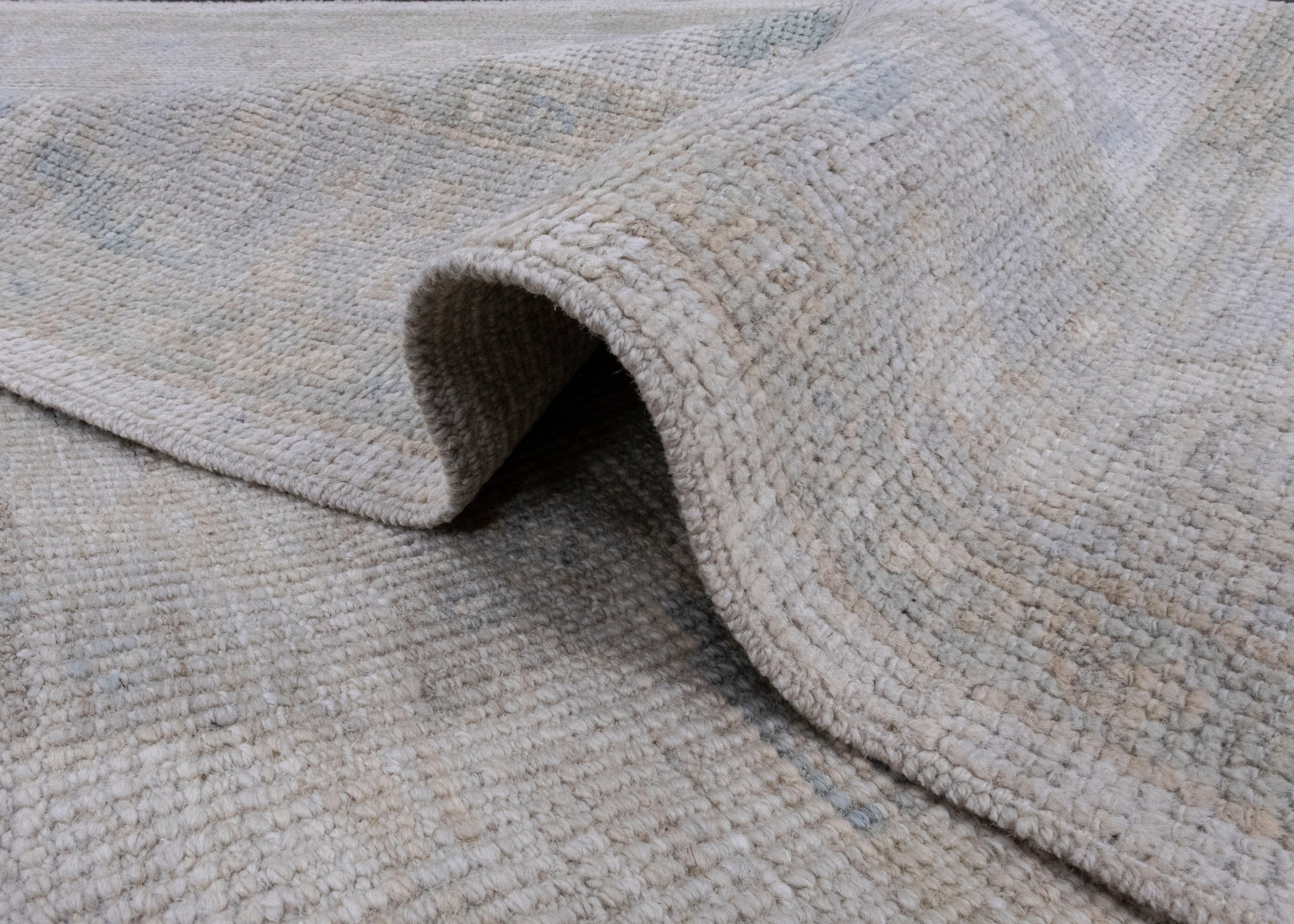 Türkischer Oushak-Teppich 3' x 4'9