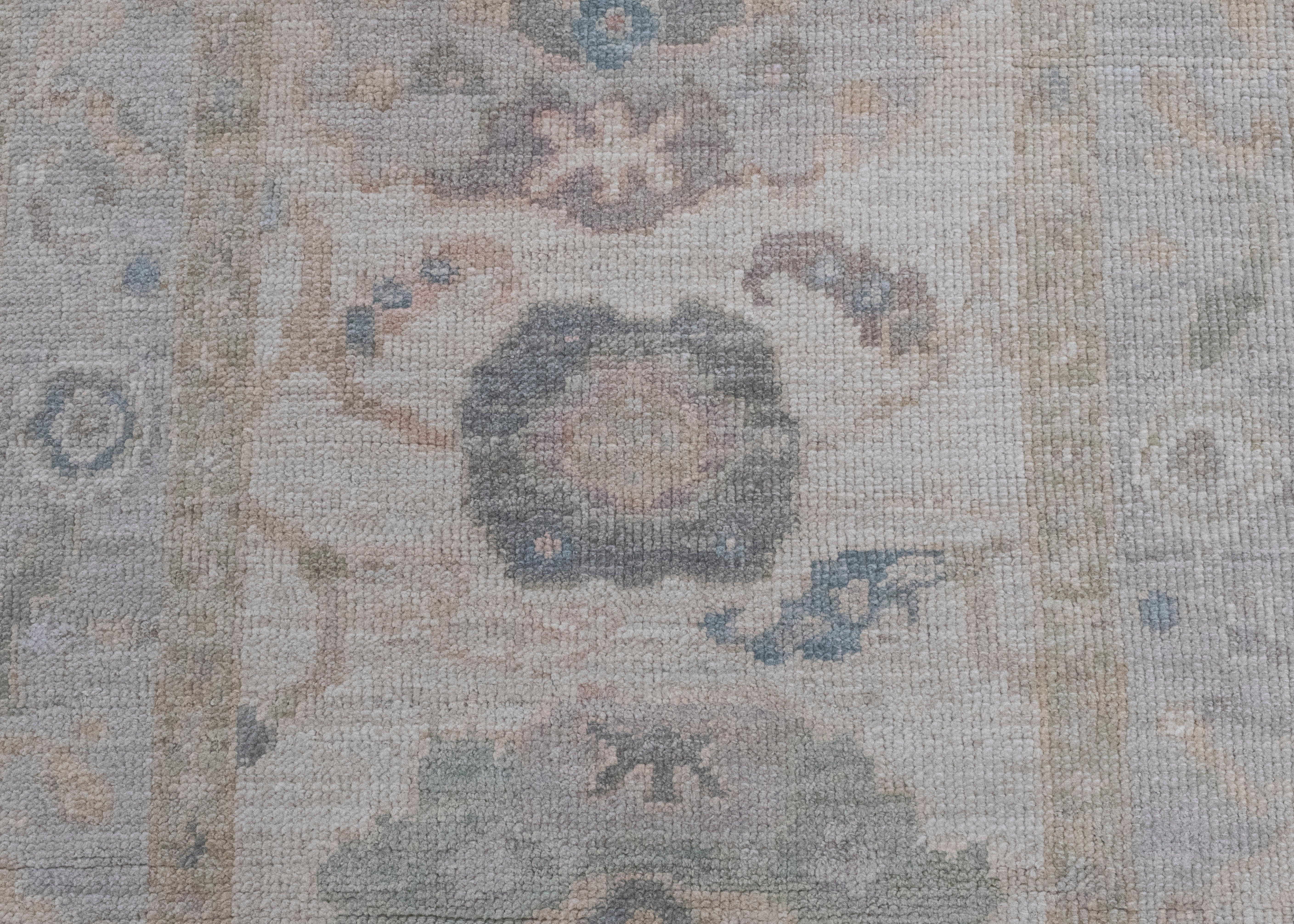 Contemporary Turkish Oushak Rug 3' x 4'9