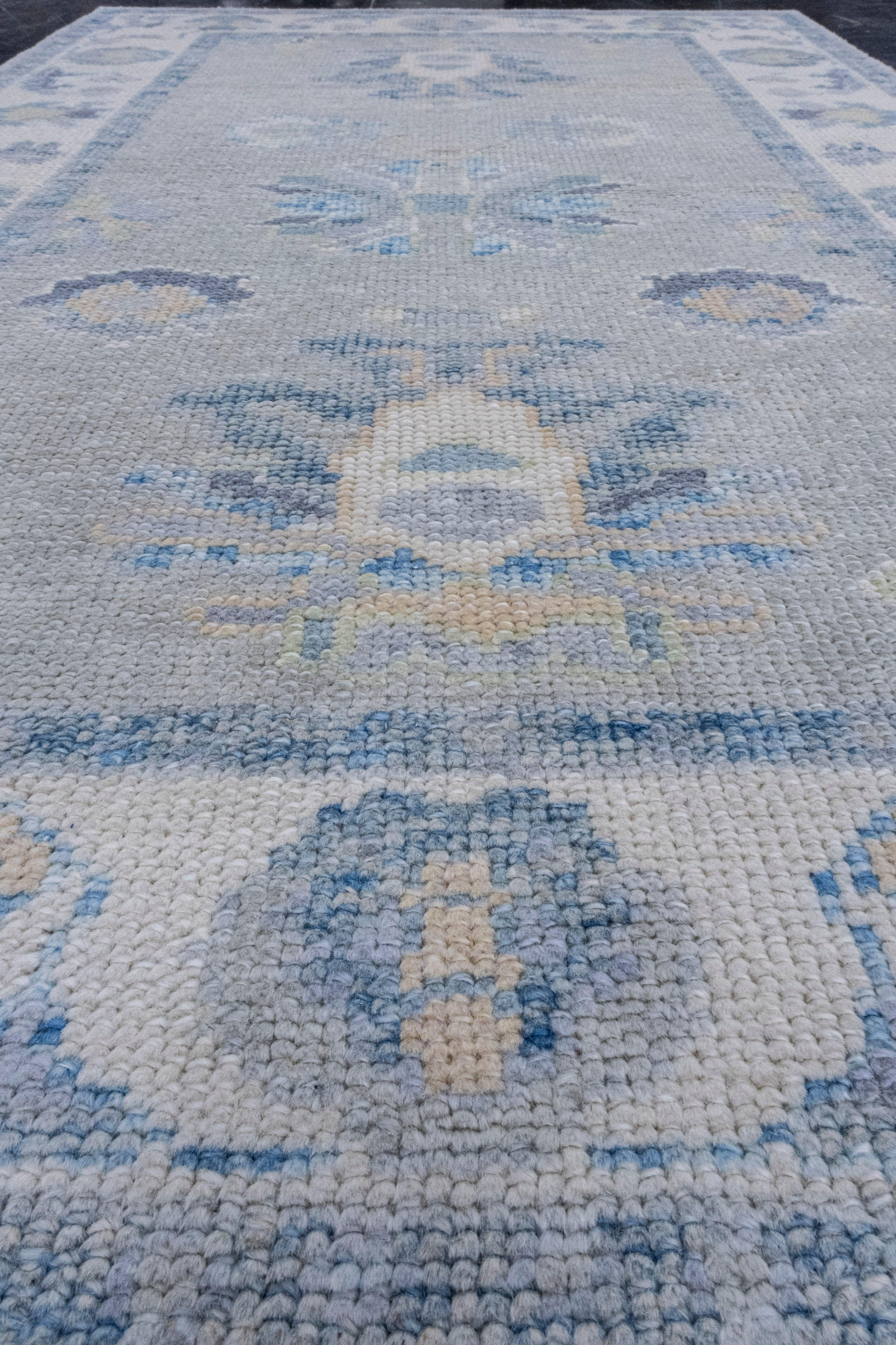 Türkischer Oushak-Teppich 3' x 4'9