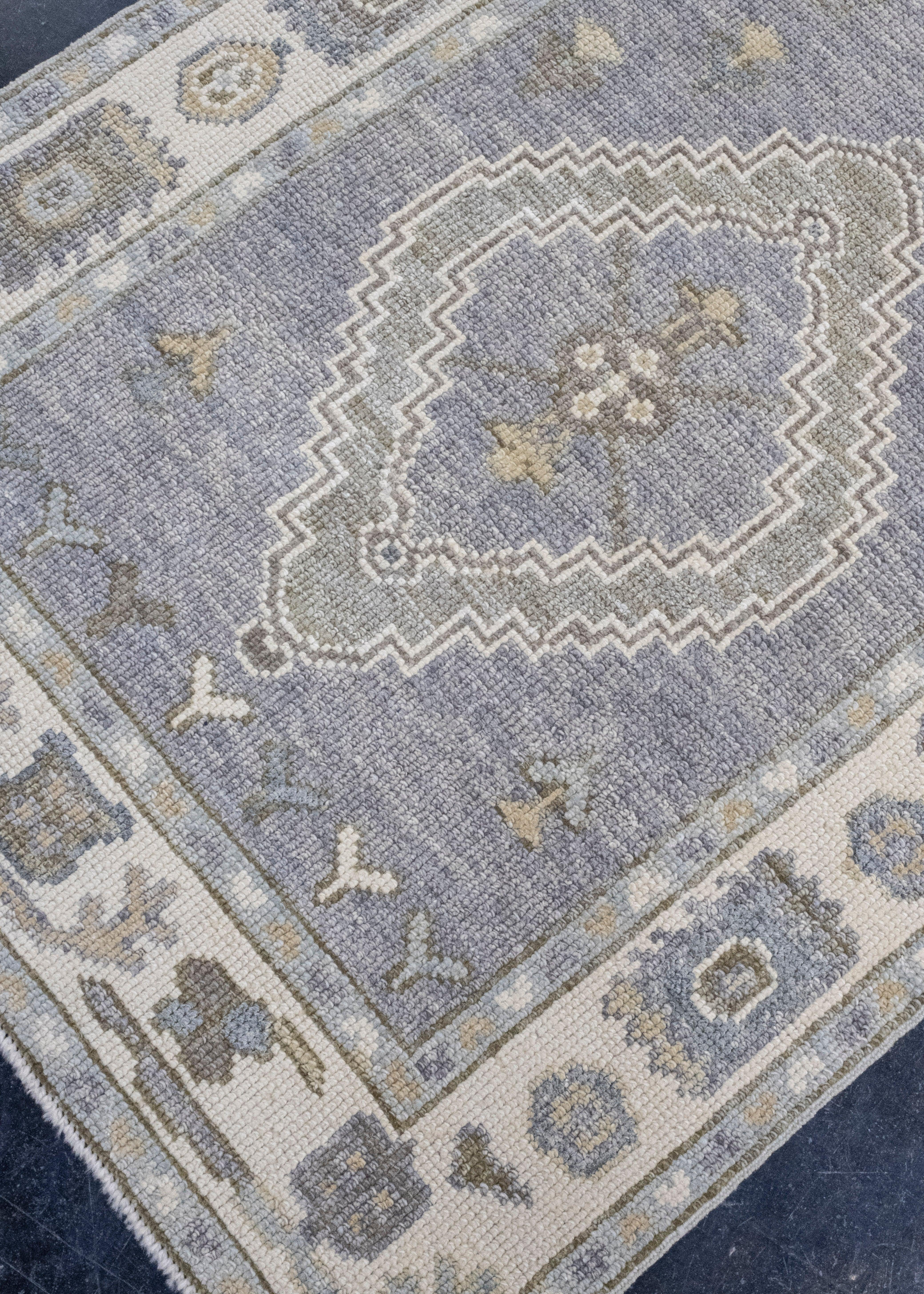 Türkischer Oushak-Teppich 3' x 5'11