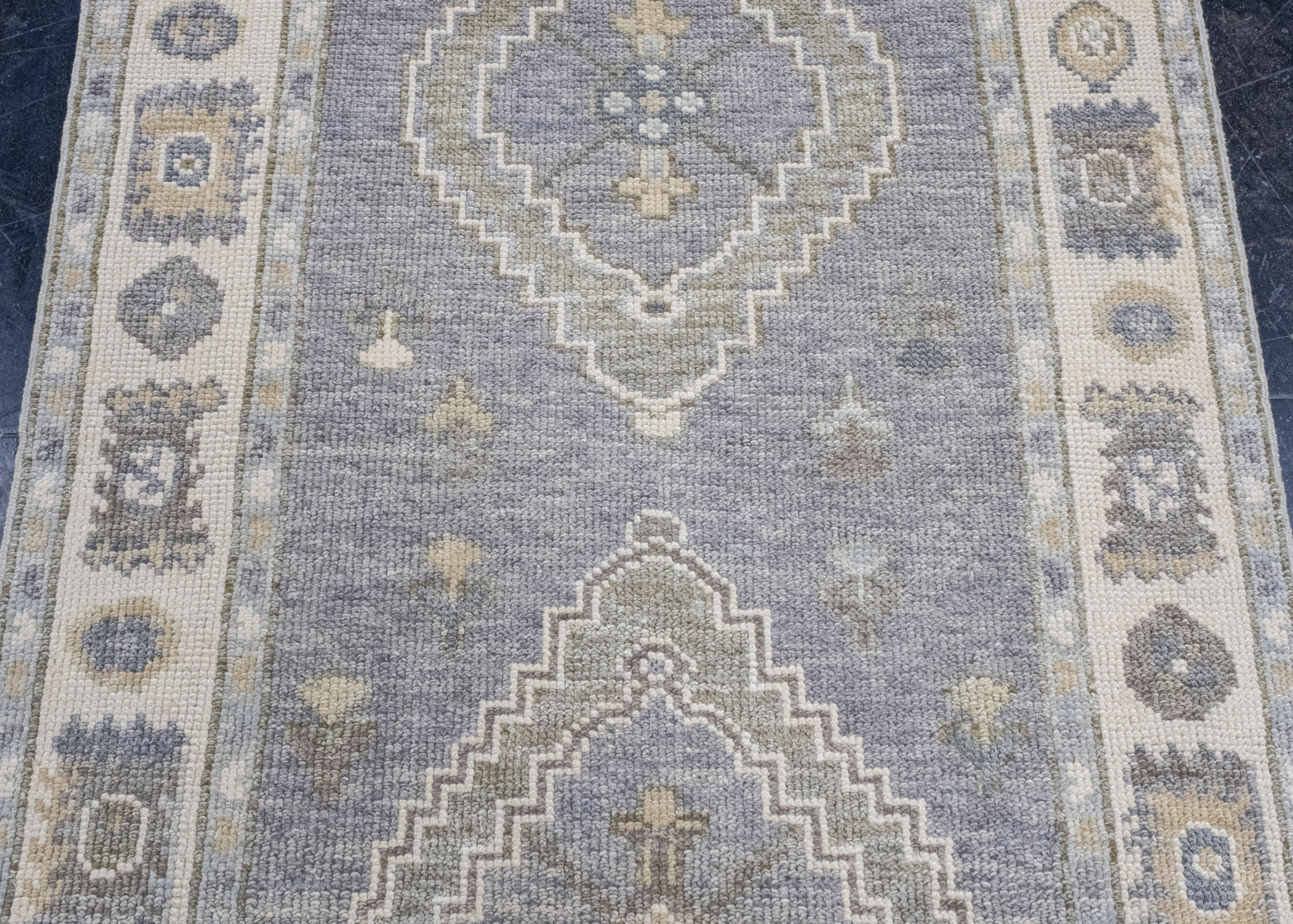 Türkischer Oushak-Teppich 3' x 5'11