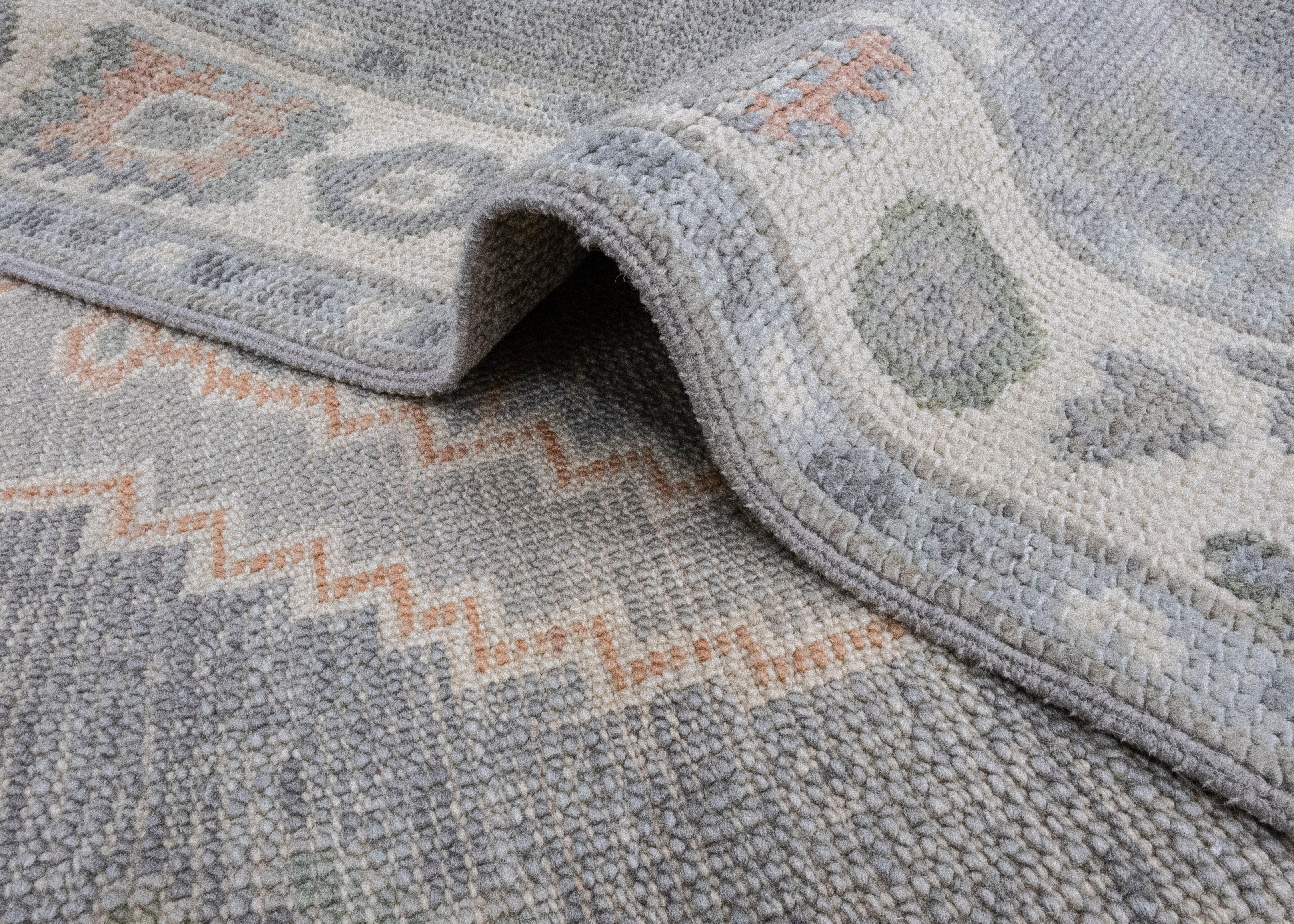Turkish Oushak Rug 3' x 5'7