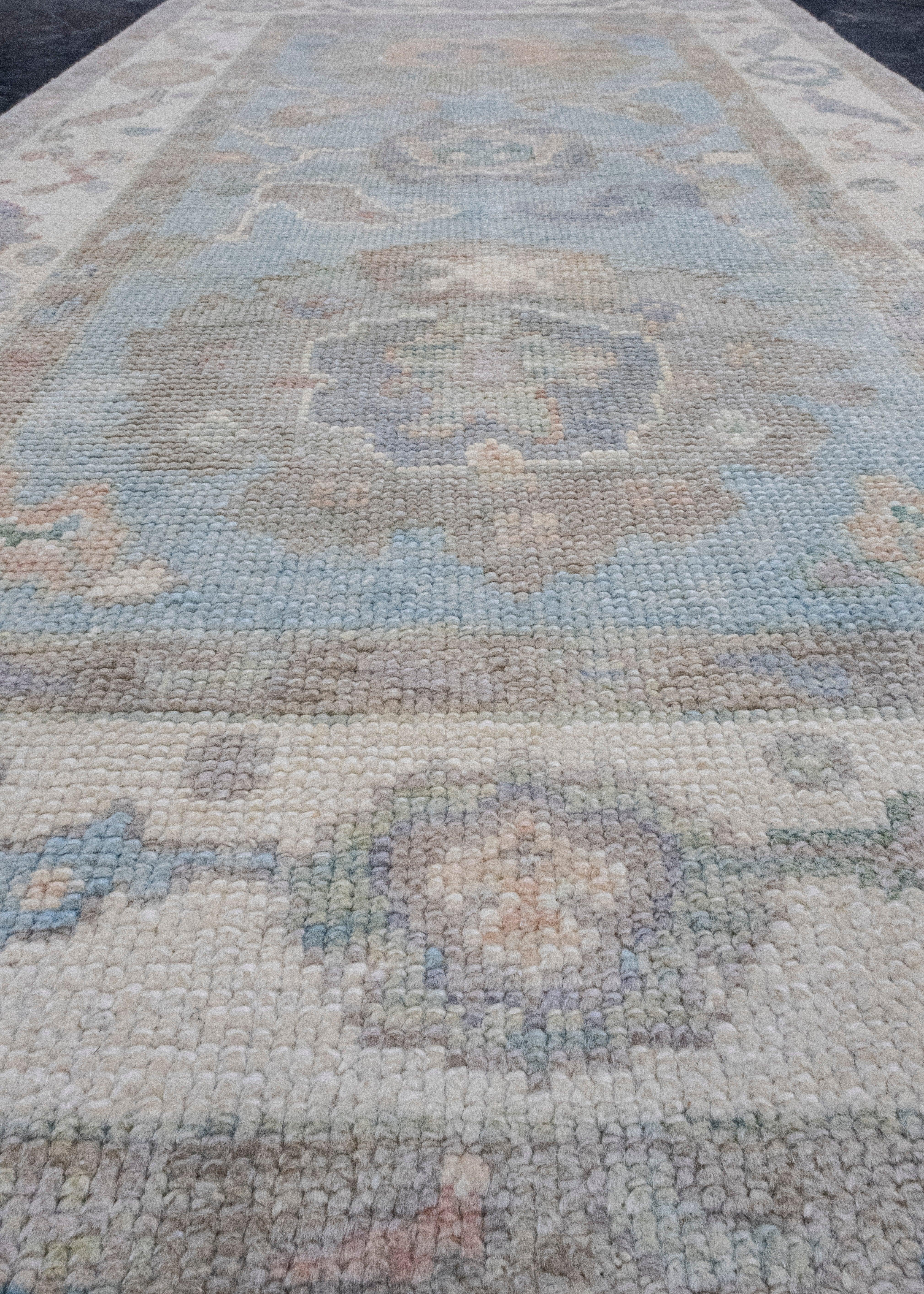 Türkischer Oushak-Teppich 3' x 5'8