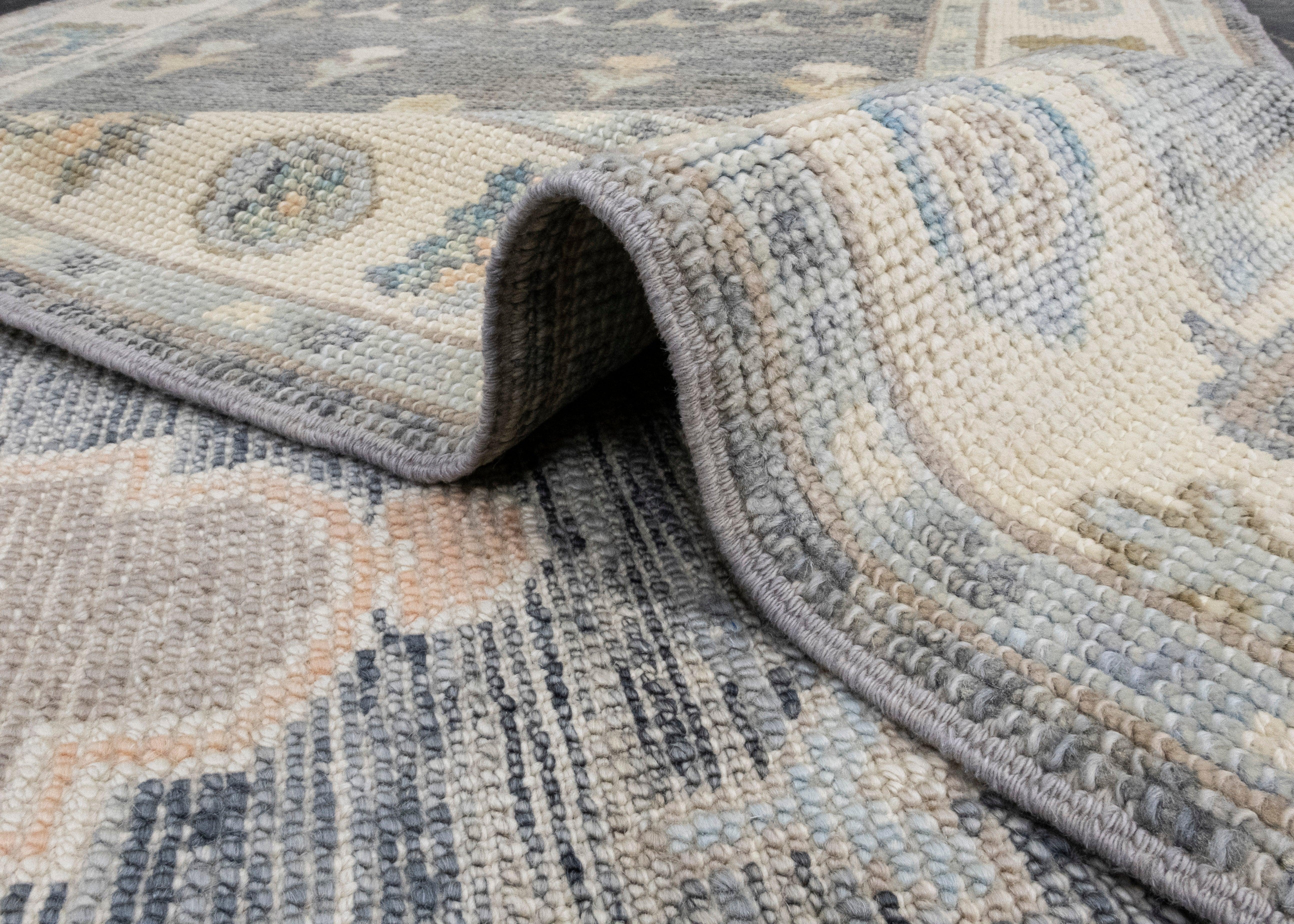 Türkischer Oushak-Teppich 3' x 6' #16650 im Angebot 2