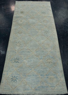 Turkish Oushak Rug 3' x 7' #17839