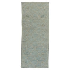 Turkish Oushak Rug 3' x 7' #17839