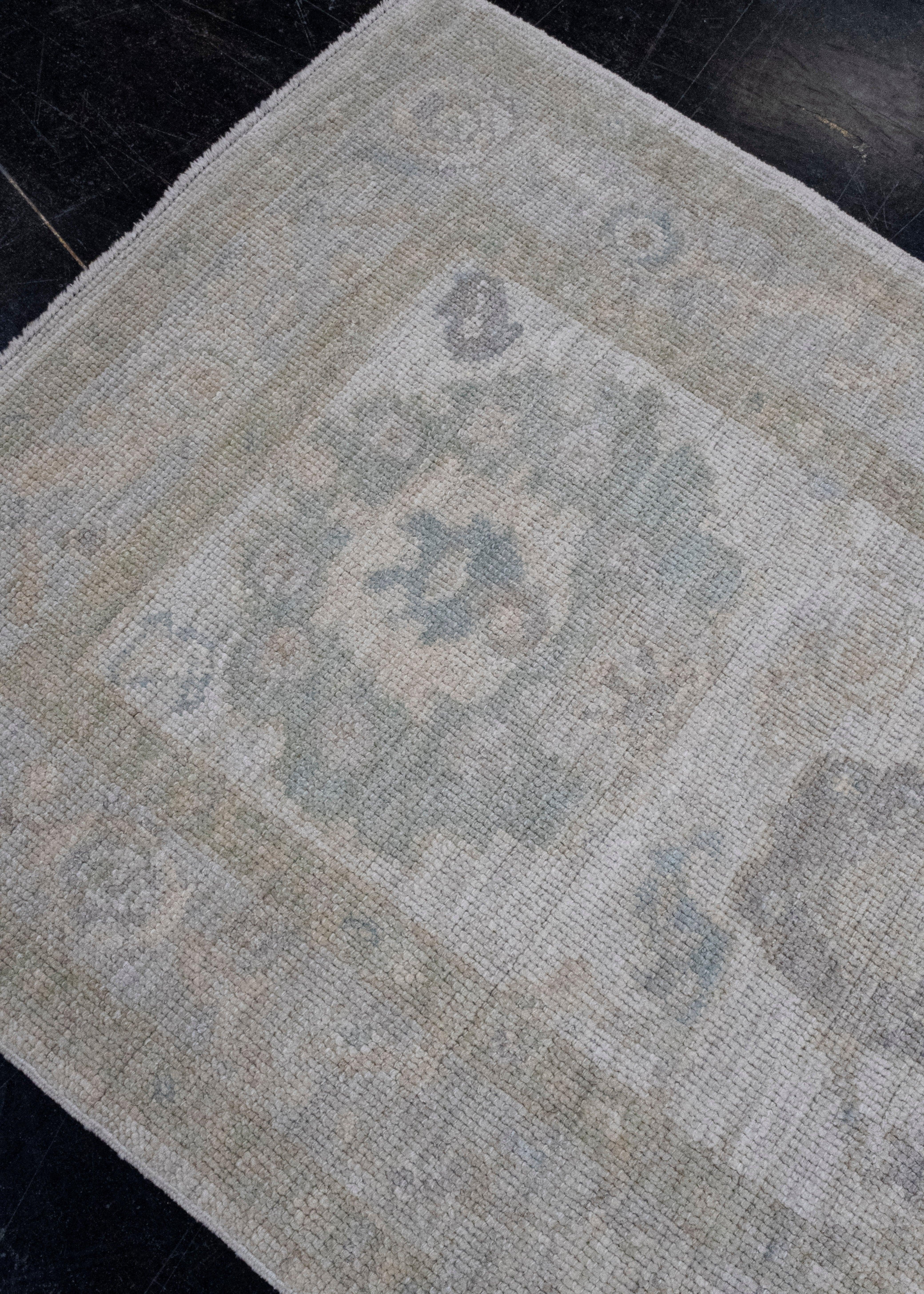 Tapis turc Oushak 3'1