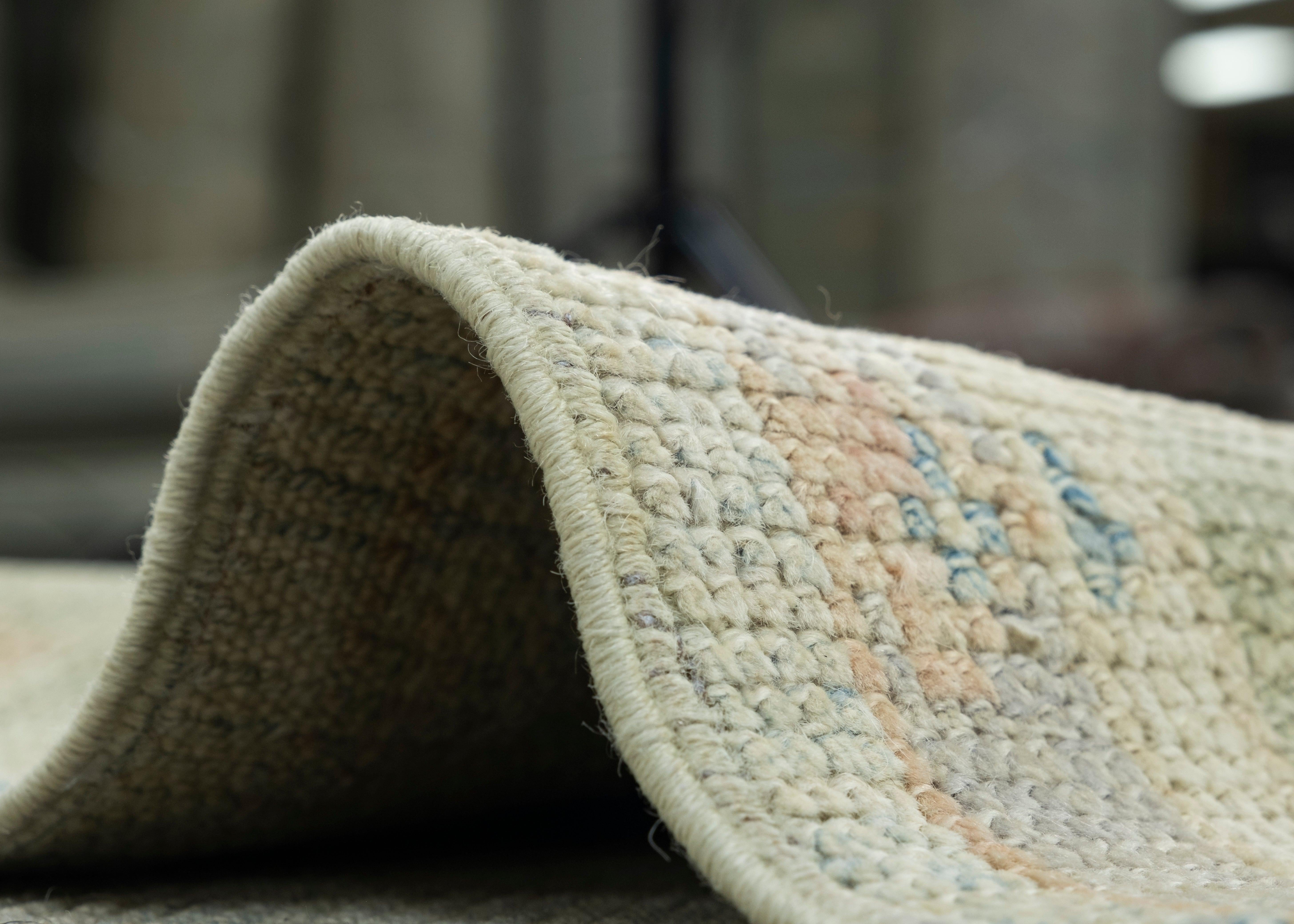 Turkish Oushak Rug 3'10