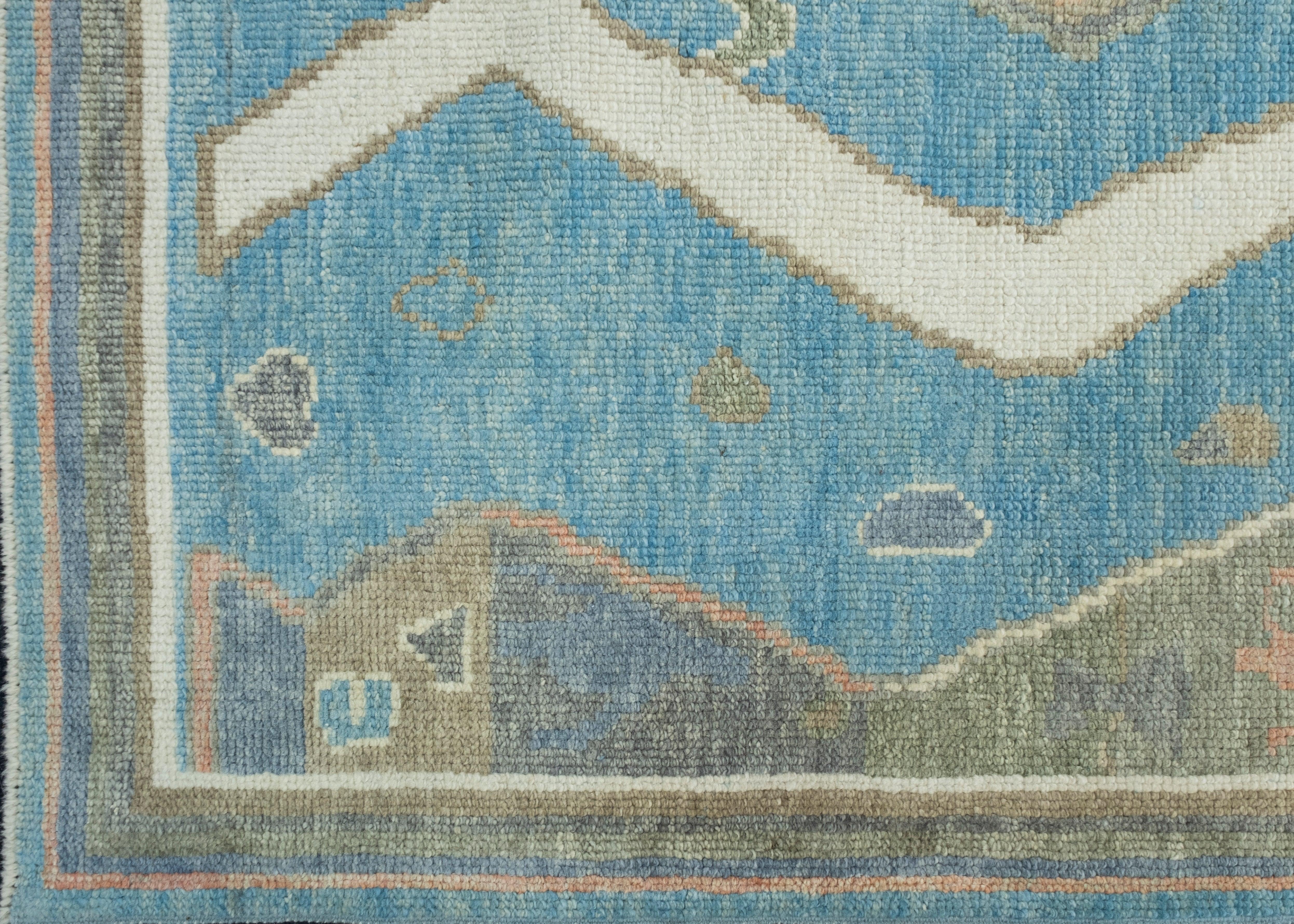 Turkish Oushak Rug 3'11