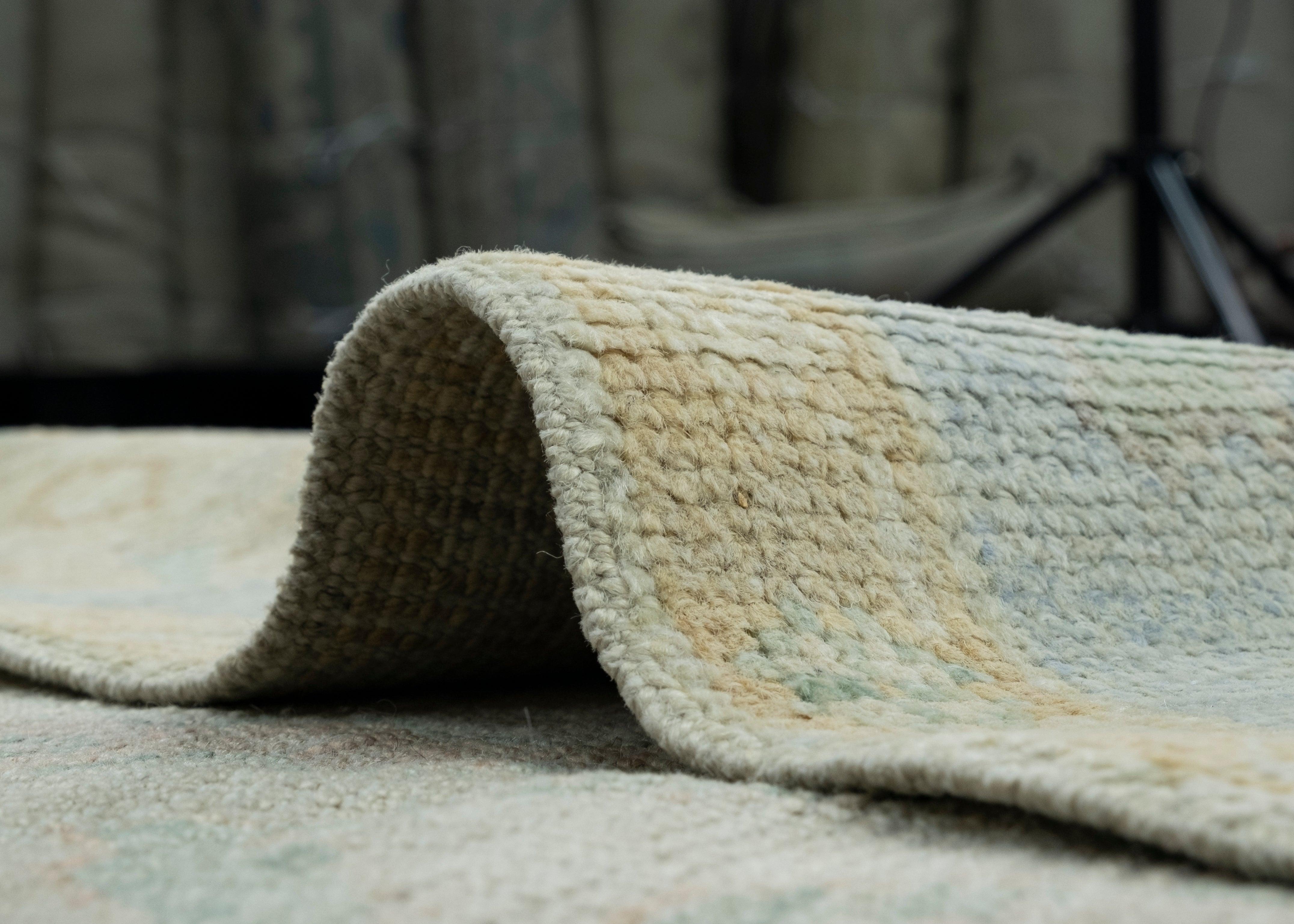 Turkish Oushak Rug 3'11