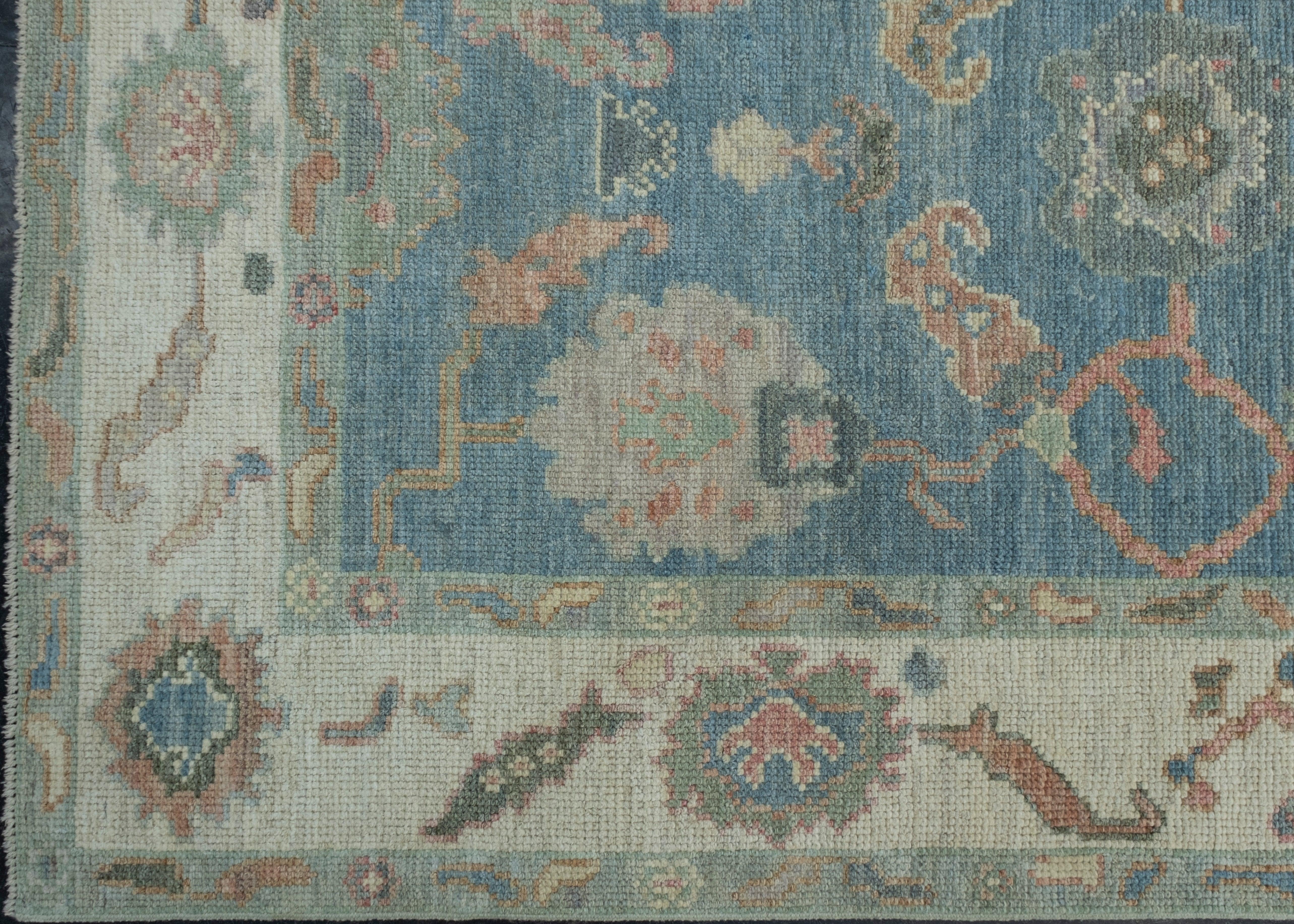 Türkischer Oushak-Teppich 3'11