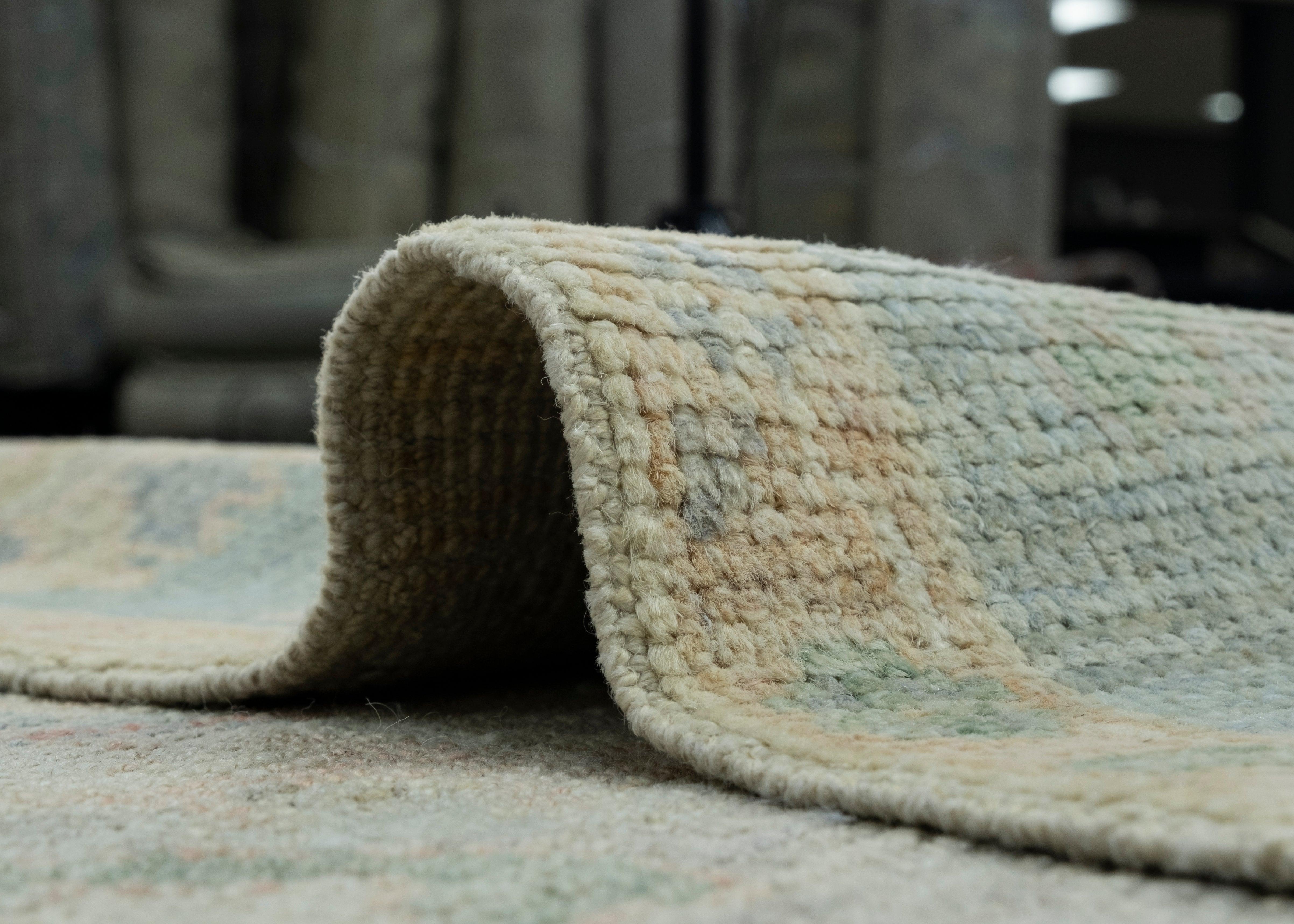 Turkish Oushak Rug 3'11