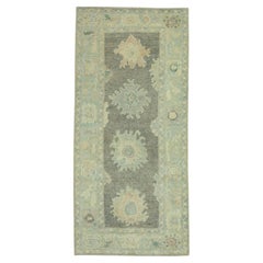 Turkish Oushak Rug 3'1"x 6'7" #19006
